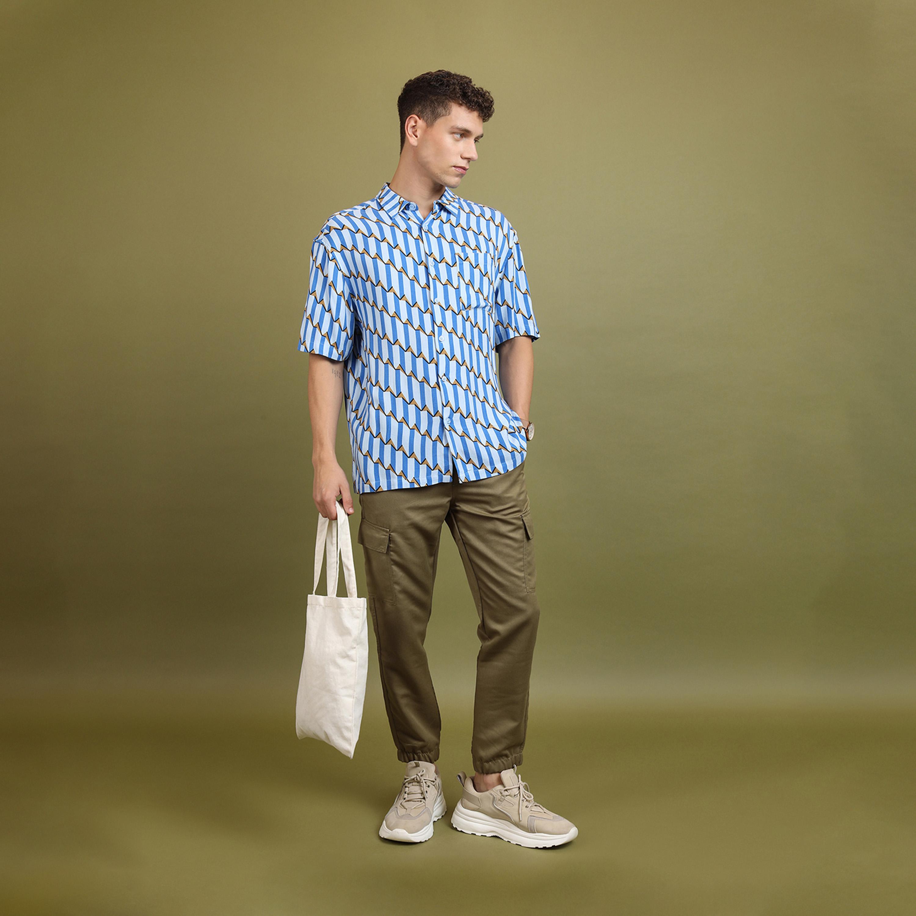 Highlander X Styli Mid Rise Slim Fit Drawstring Cargo Joggers-men-clothing-bottoms-joggers-image-2