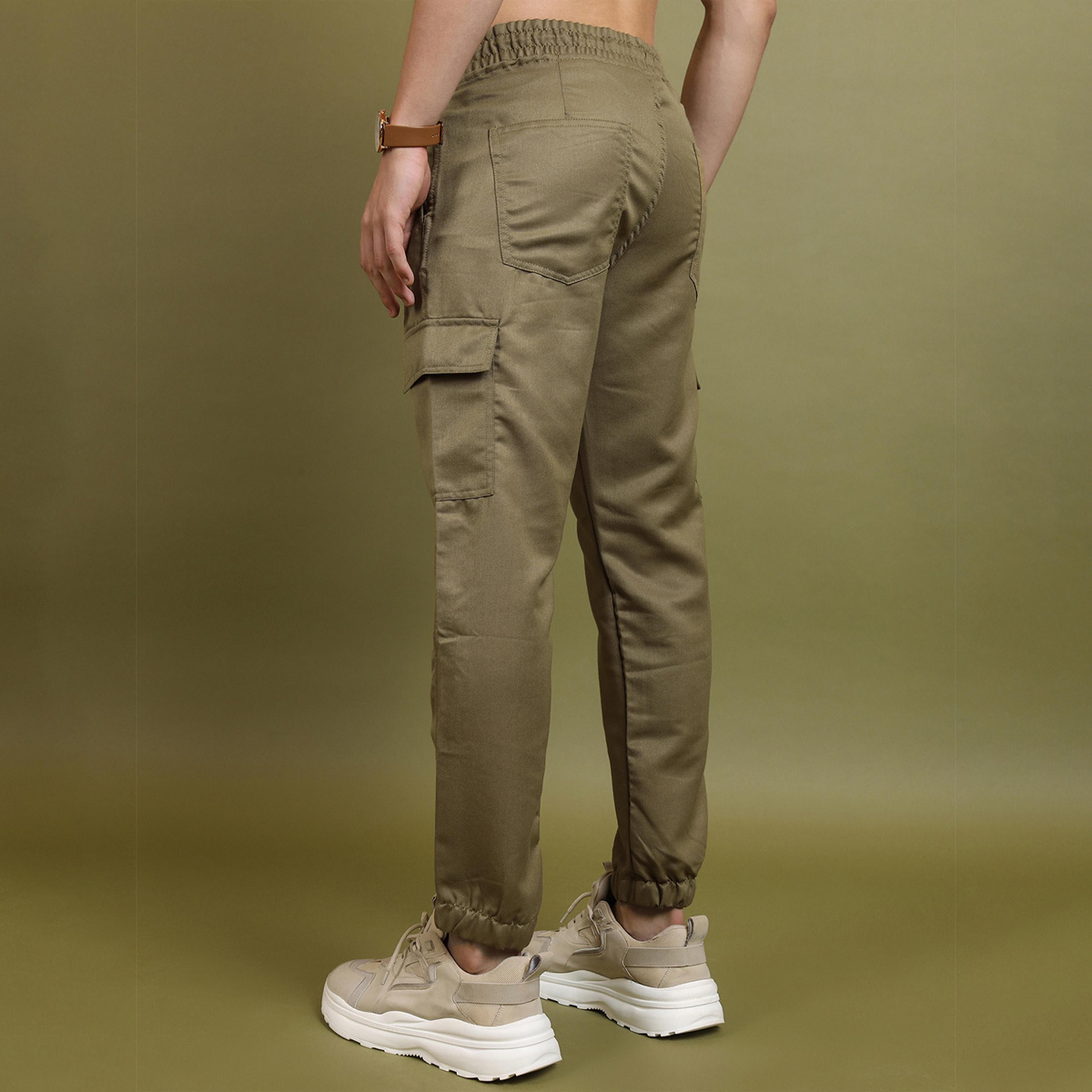 Highlander X Styli Mid Rise Slim Fit Drawstring Cargo Joggers-men-clothing-bottoms-joggers-image-3