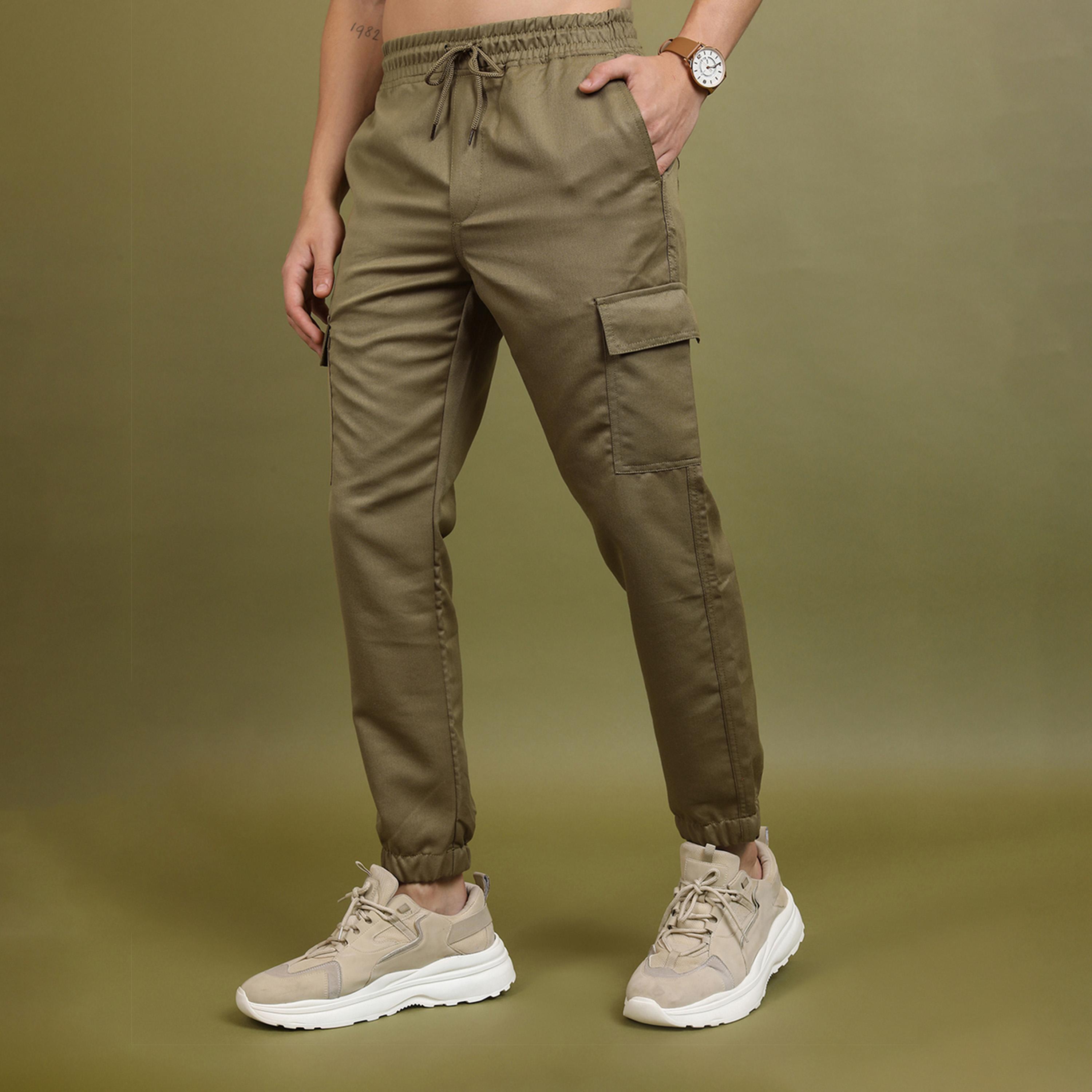 Highlander X Styli Mid Rise Slim Fit Drawstring Cargo Joggers-men-clothing-bottoms-joggers-image-4