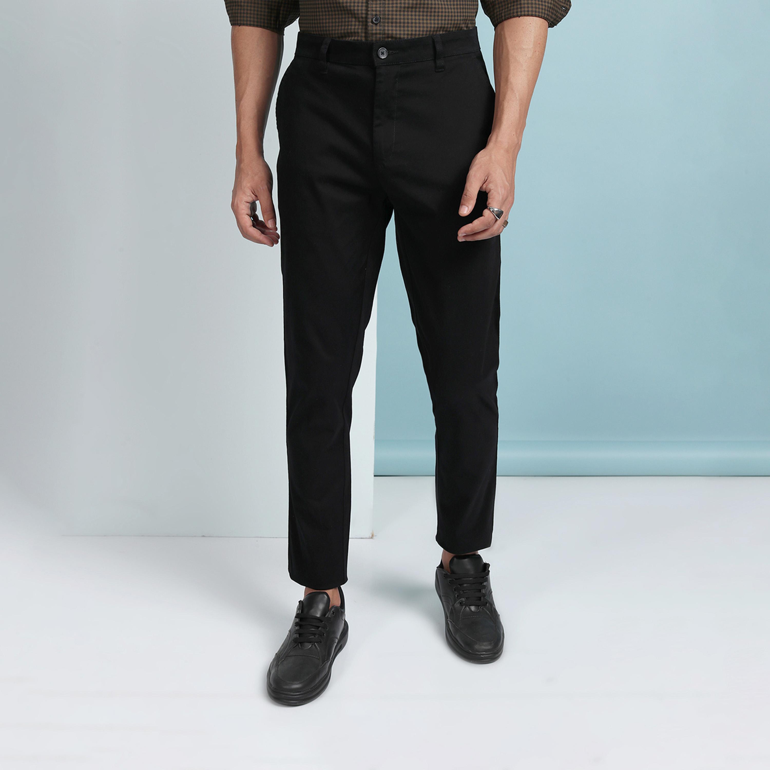 هايلاندر ستايلي - بنطال تشينو بقصّة سليم بخصر متوسط الارتفاع-men-clothing-bottoms-trousersandchinos-trousers-image-1
