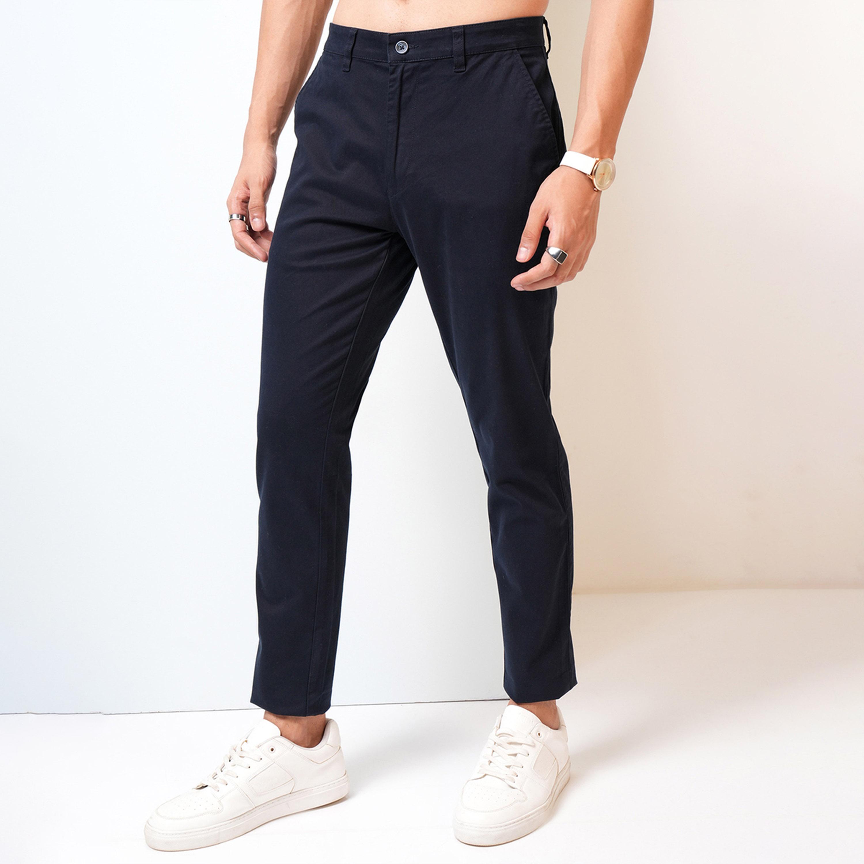 Highlander X Styli Mid Rise Slim Fit Chino Trousers-men-clothing-bottoms-trousersandchinos-trousers-image-4