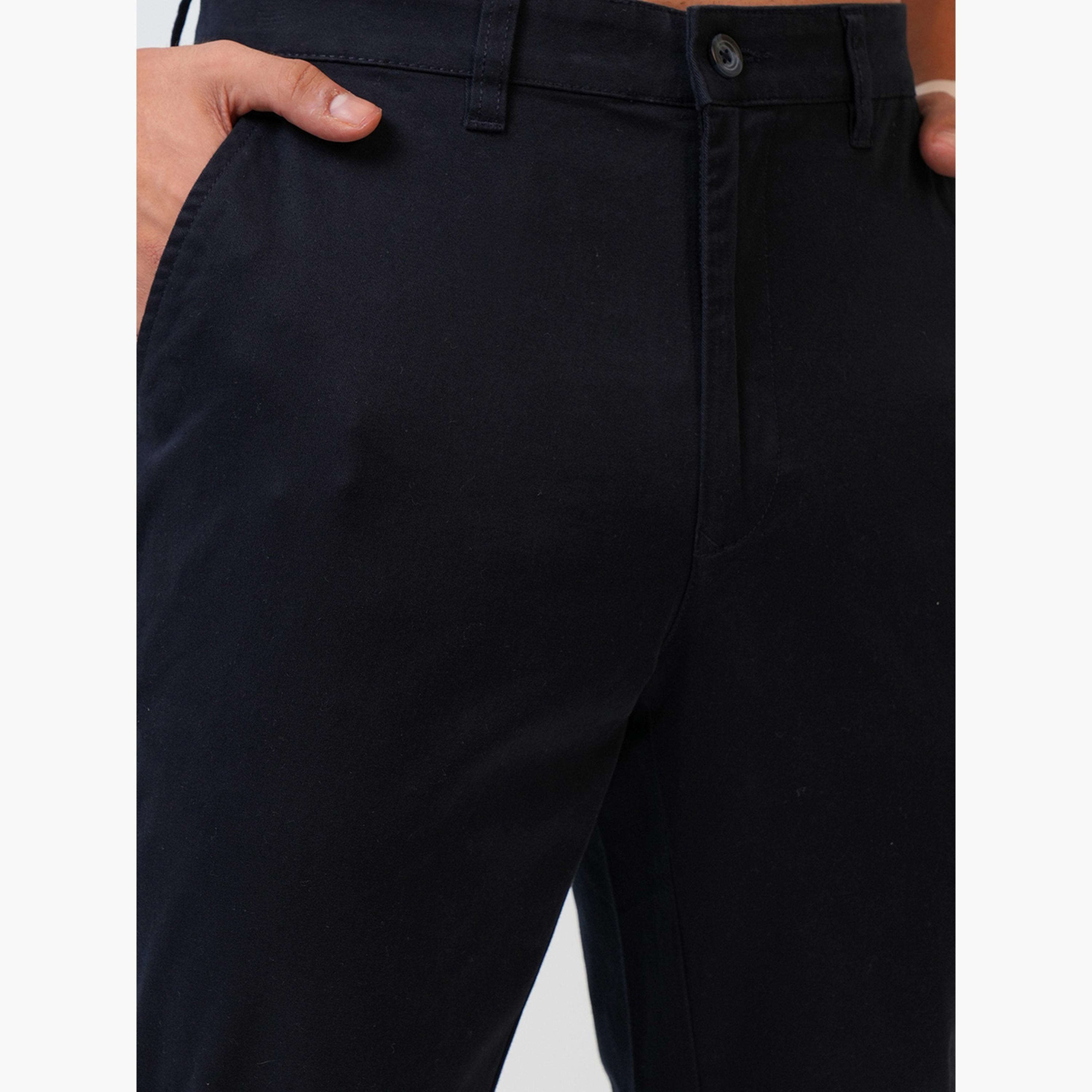 هايلاندر ستايلي - بنطال تشينو بقصّة سليم بخصر متوسط الارتفاع-men-clothing-bottoms-trousersandchinos-trousers-image-5
