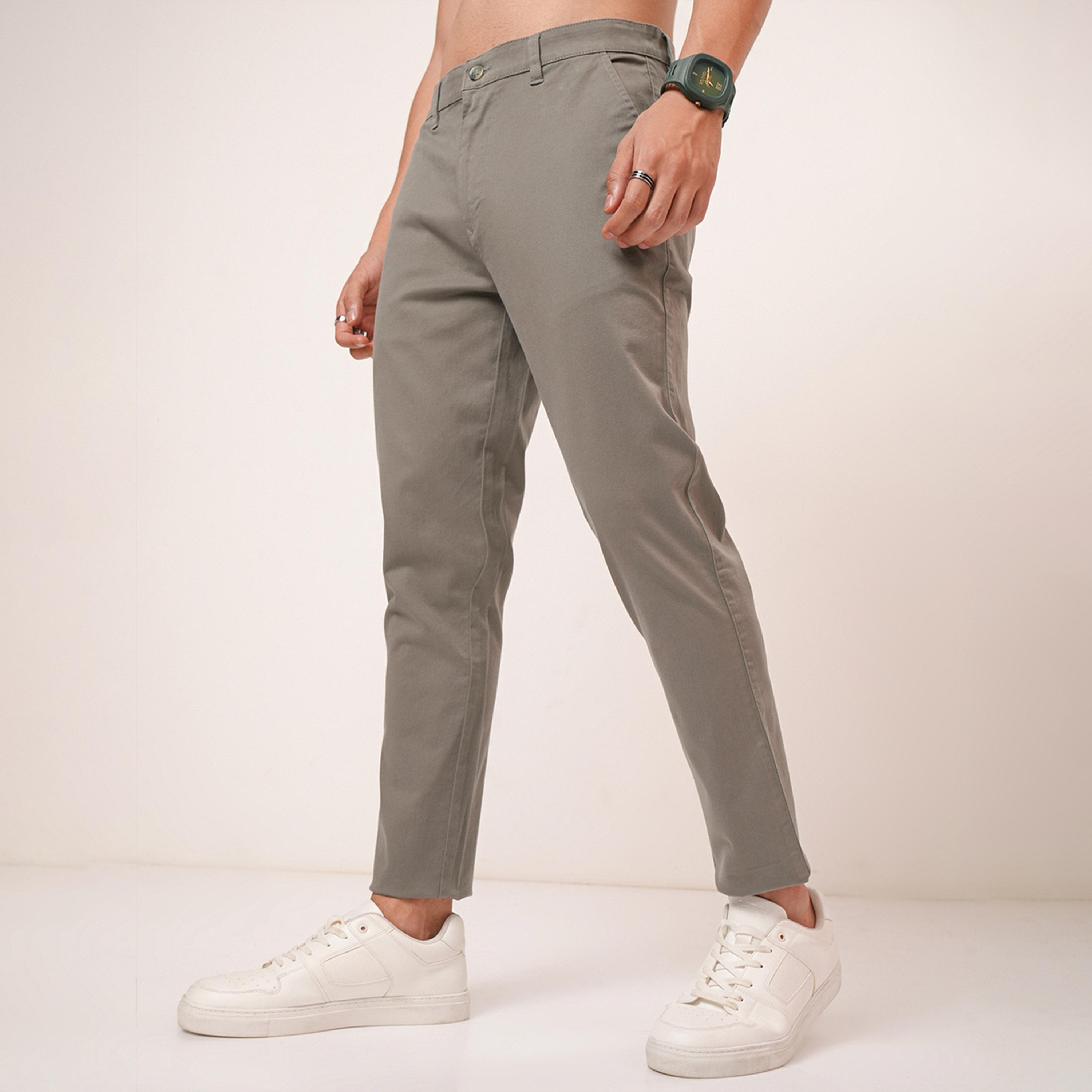 هايلاندر ستايلي - بنطال تشينو بقصّة سليم بخصر متوسط الارتفاع-men-clothing-bottoms-trousersandchinos-trousers-image-4