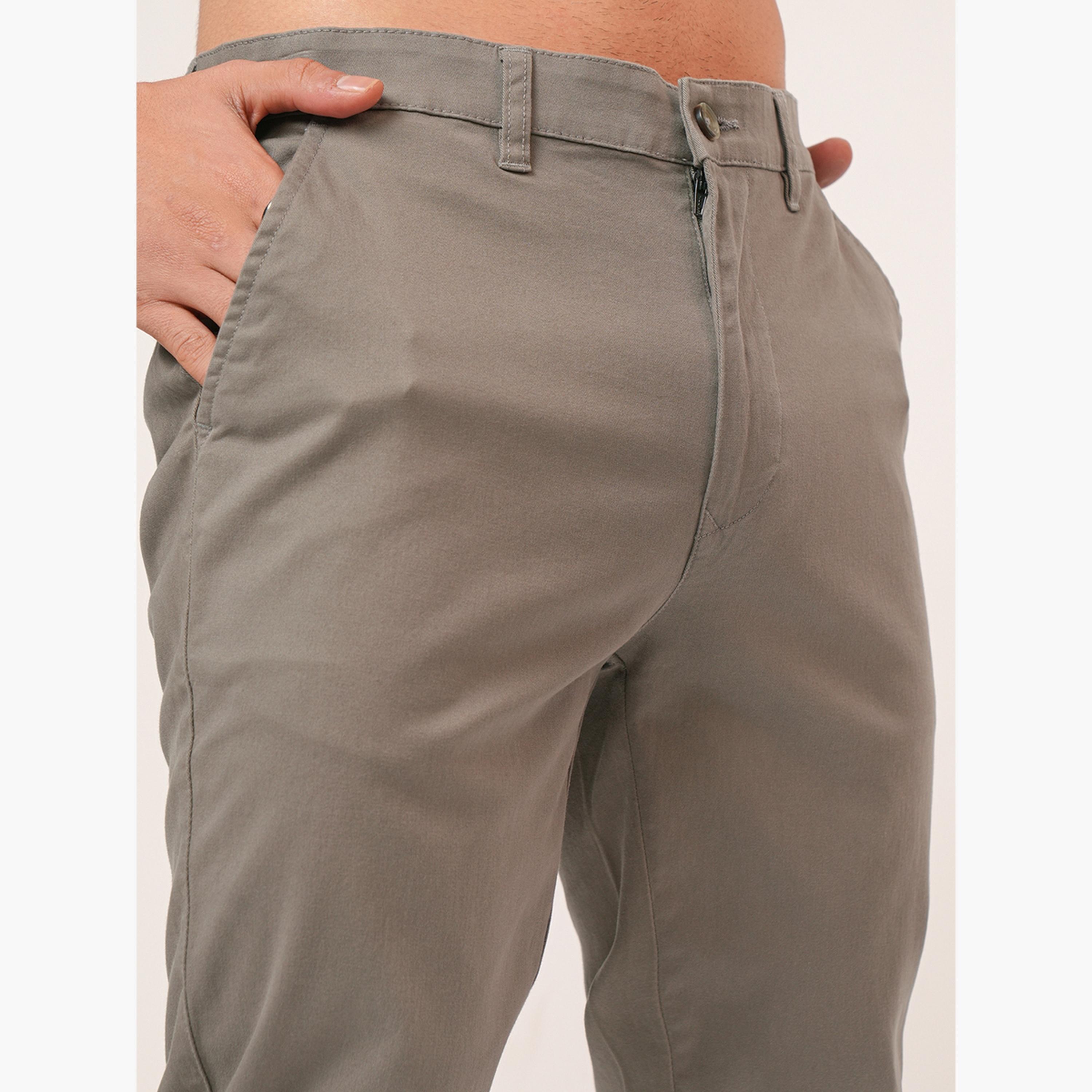 هايلاندر ستايلي - بنطال تشينو بقصّة سليم بخصر متوسط الارتفاع-men-clothing-bottoms-trousersandchinos-trousers-image-5