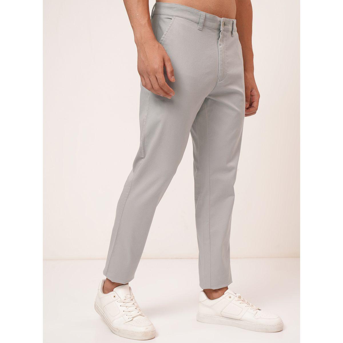بنطال تشينو بقصة عادية وخصر متوسط هايلاندر × ستايلي-men-clothing-bottoms-trousersandchinos-trousers-image-6
