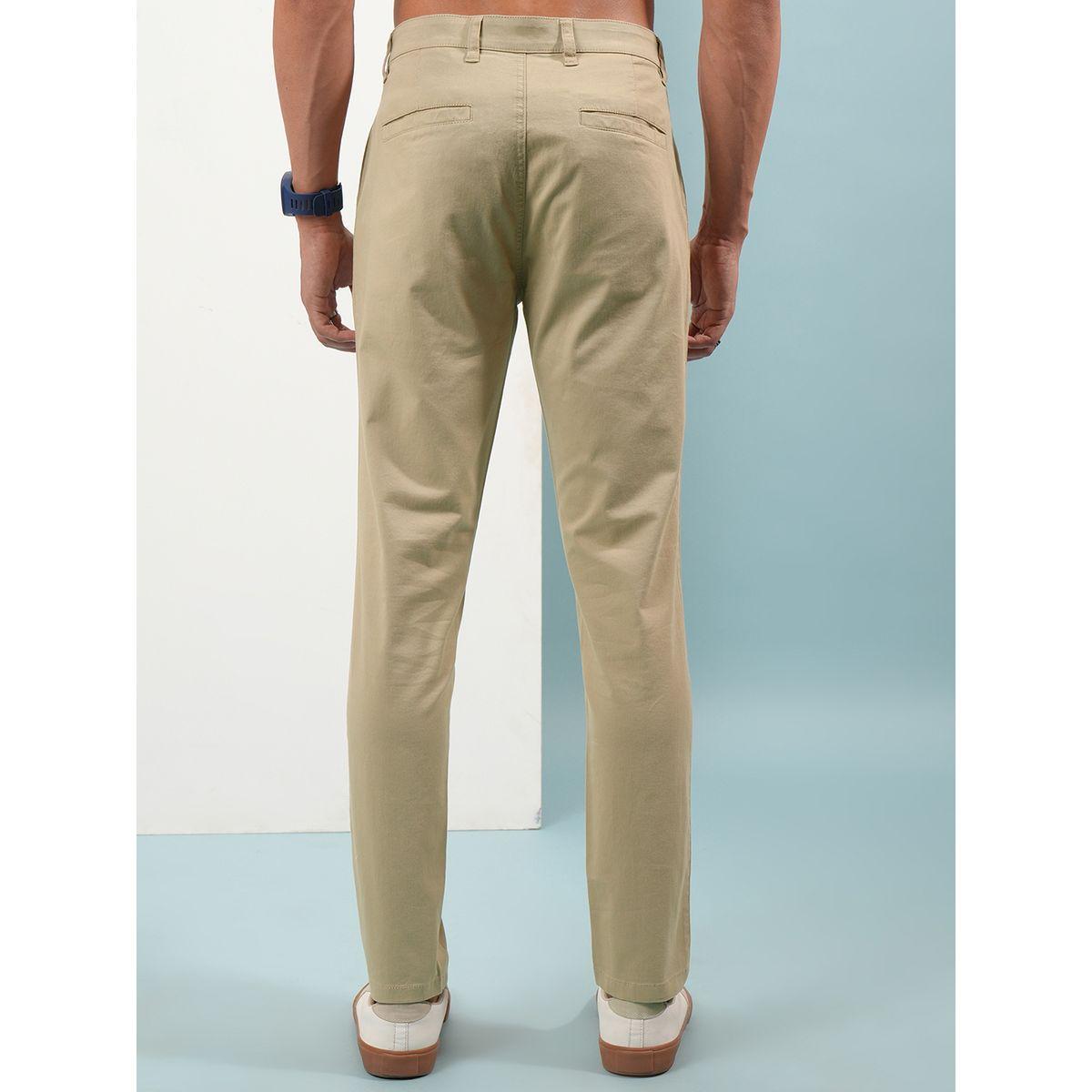 بنطال تشينو بقصة عادية وخصر متوسط هايلاندر × ستايلي-men-clothing-bottoms-trousersandchinos-trousers-image-3