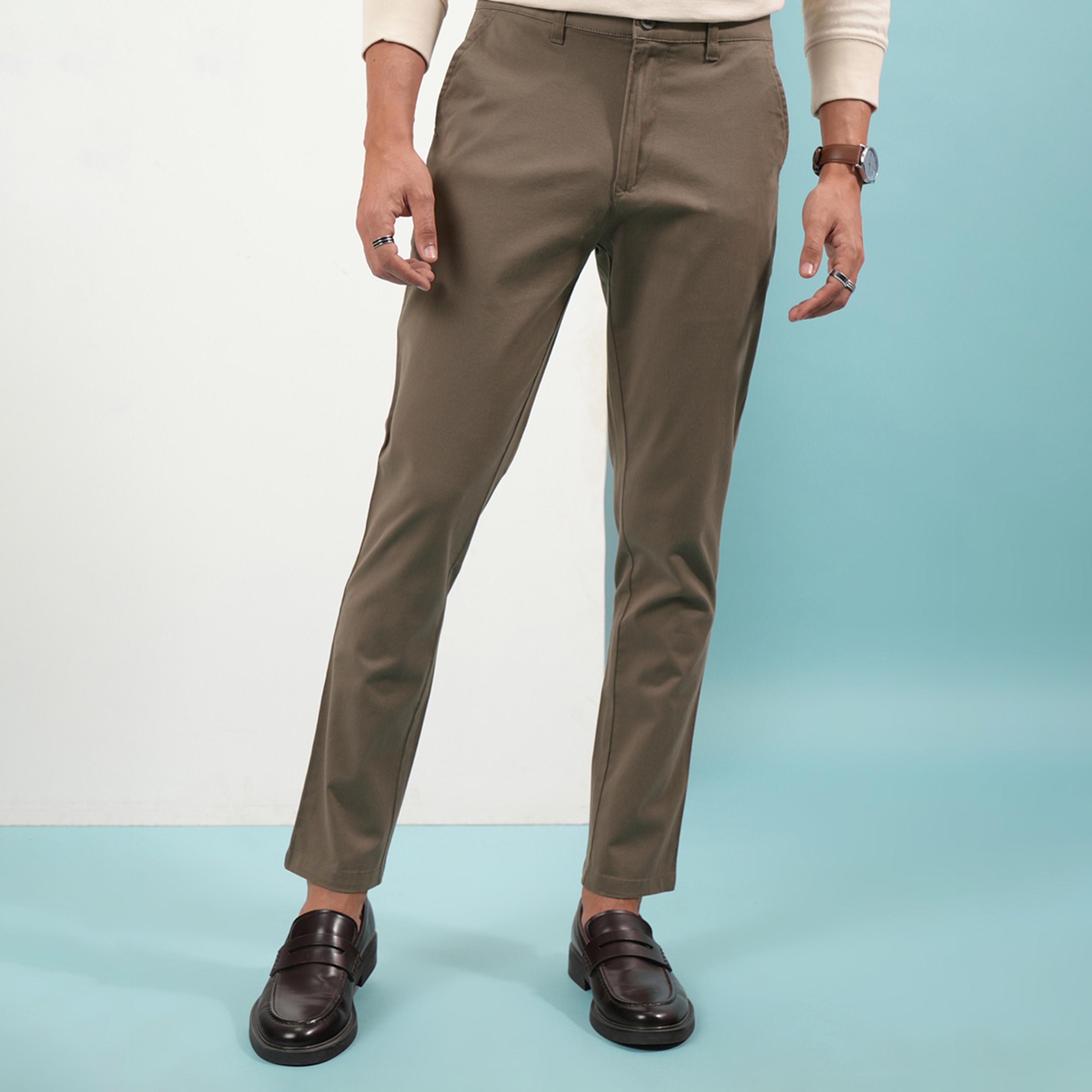 Highlander X Styli Mid Rise Regular Fit Chino Trousers-men-clothing-bottoms-trousersandchinos-trousers-image-1
