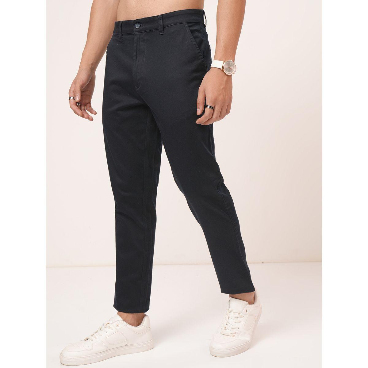 بنطال تشينو بقصة عادية وخصر متوسط هايلاندر × ستايلي-men-clothing-bottoms-trousersandchinos-trousers-image-4