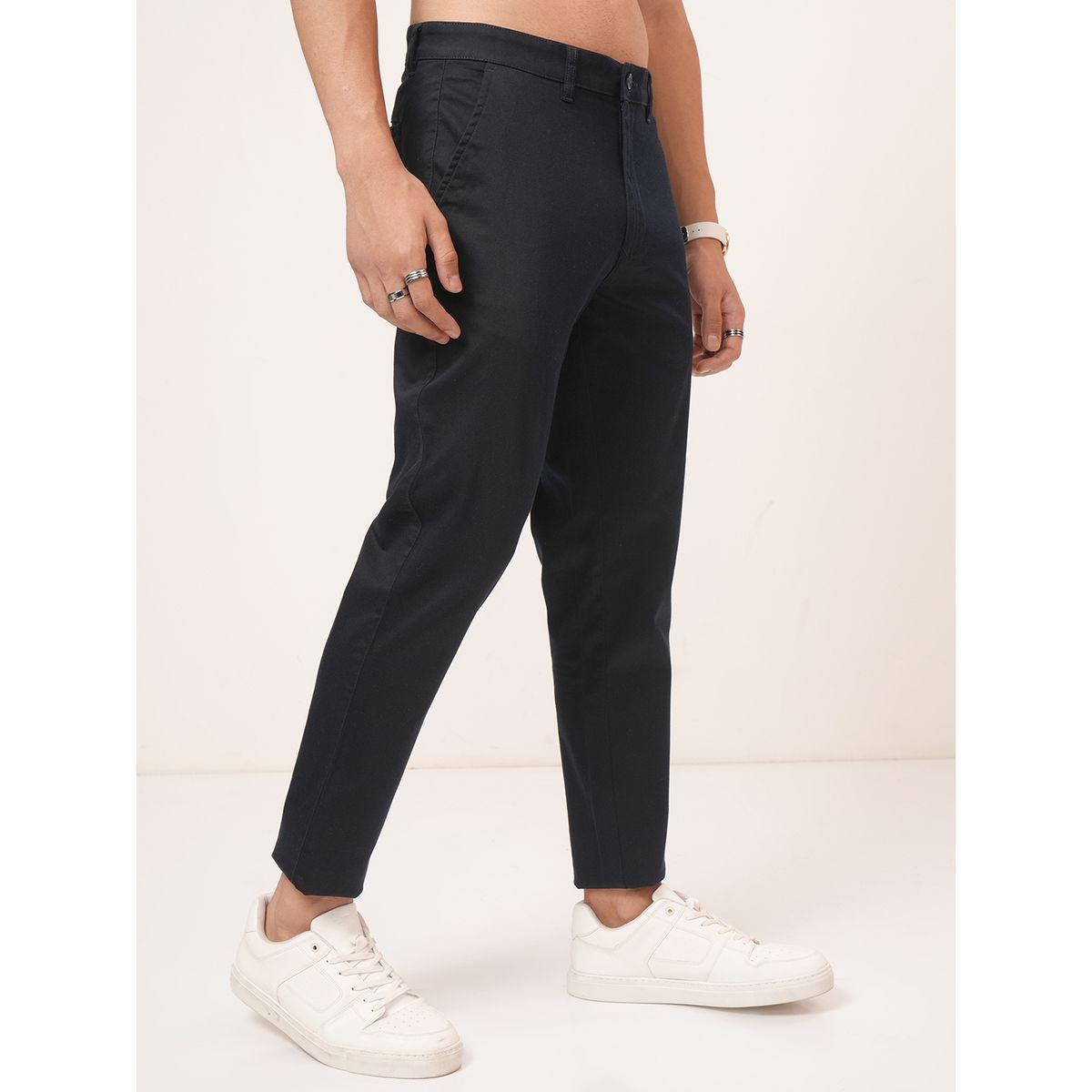 بنطال تشينو بقصة عادية وخصر متوسط هايلاندر × ستايلي-men-clothing-bottoms-trousersandchinos-trousers-image-6