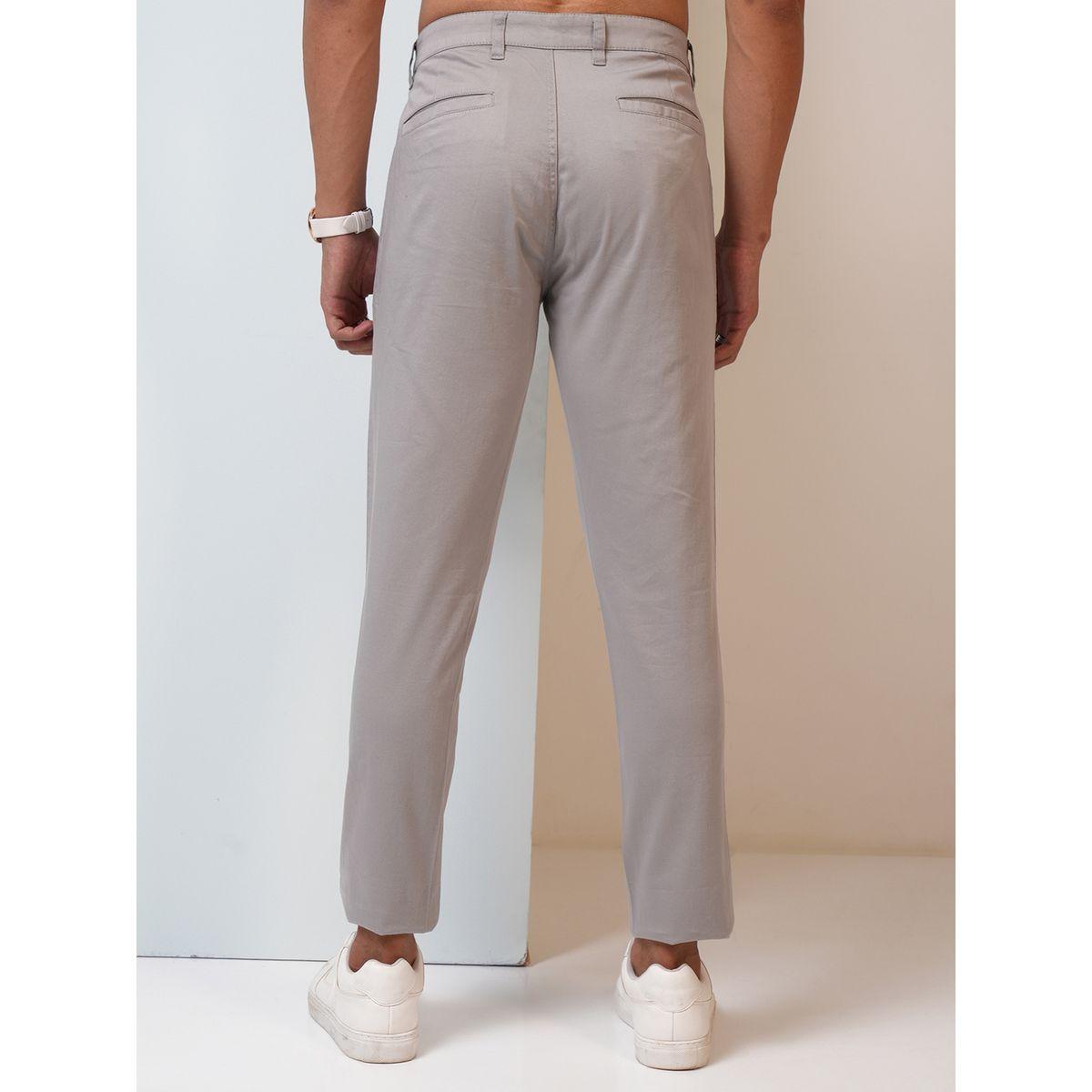 بنطال تشينو بقصة عادية وخصر متوسط هايلاندر × ستايلي-men-clothing-bottoms-trousersandchinos-trousers-image-3