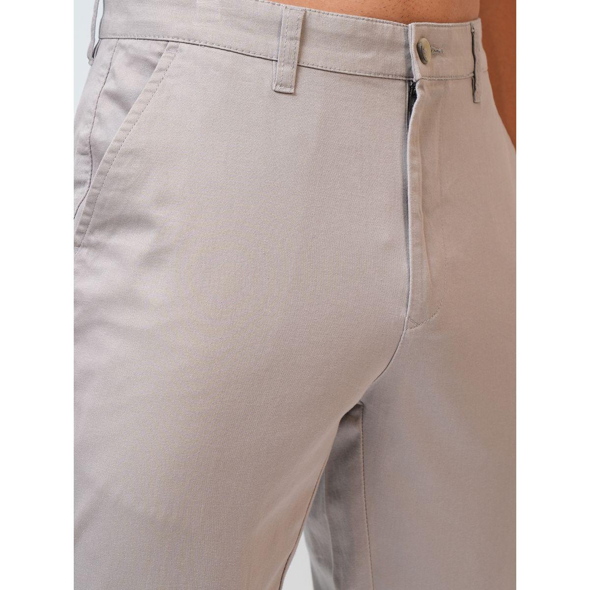 بنطال تشينو بقصة عادية وخصر متوسط هايلاندر × ستايلي-men-clothing-bottoms-trousersandchinos-trousers-image-5
