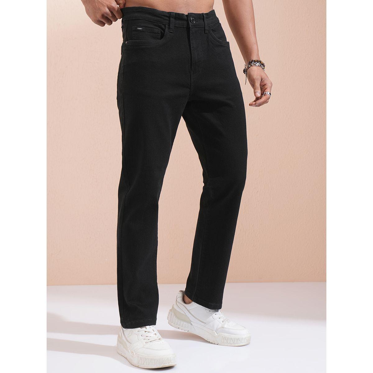 جينز بقصة أرجل مستقيمة وخصر متوسط هايلاندر × ستايلي-men-clothing-bottoms-jeans-image-6