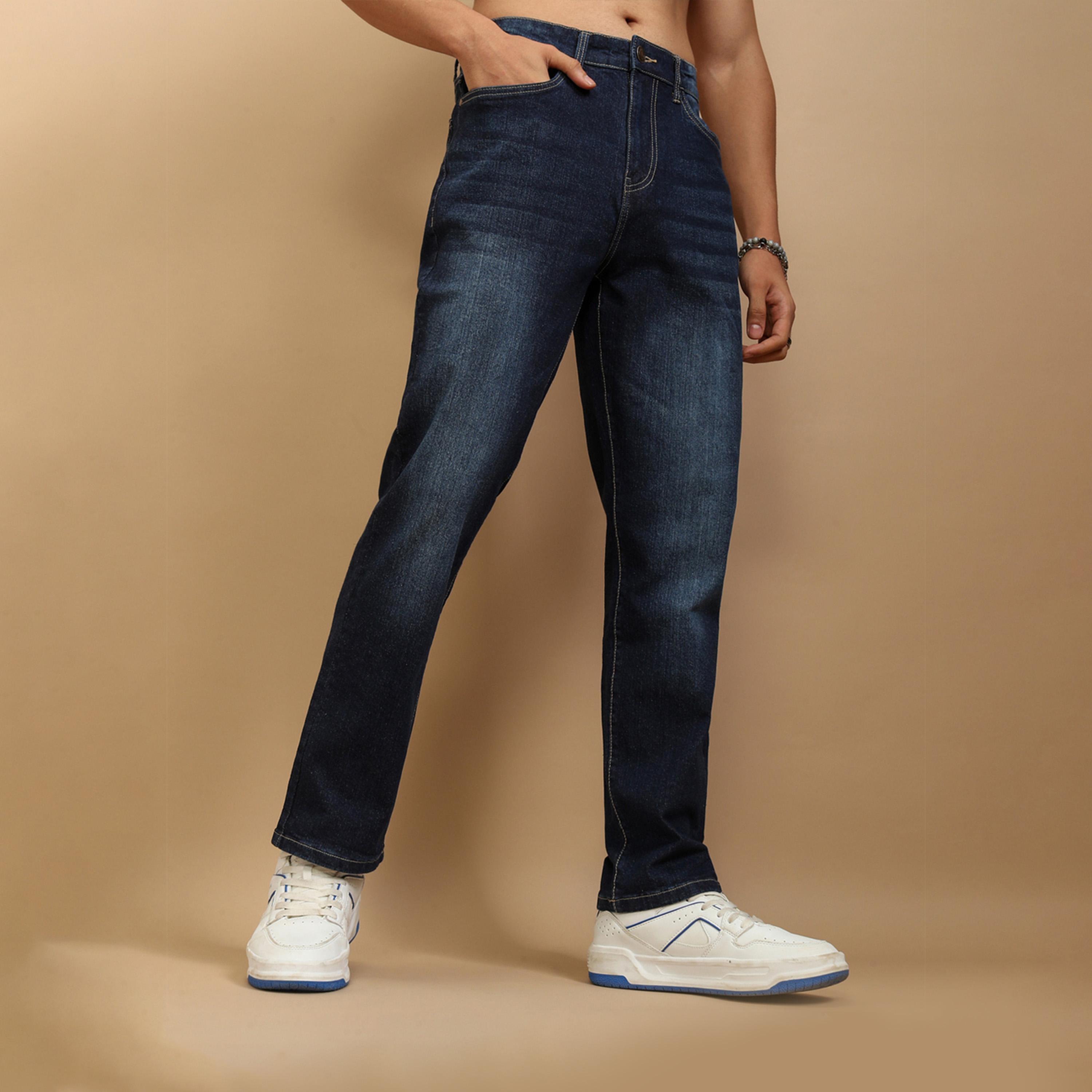 Highlander X Styli Mid-Rise Straight Fit Stretchy Faded Jeans-men-clothing-bottoms-jeans-image-6