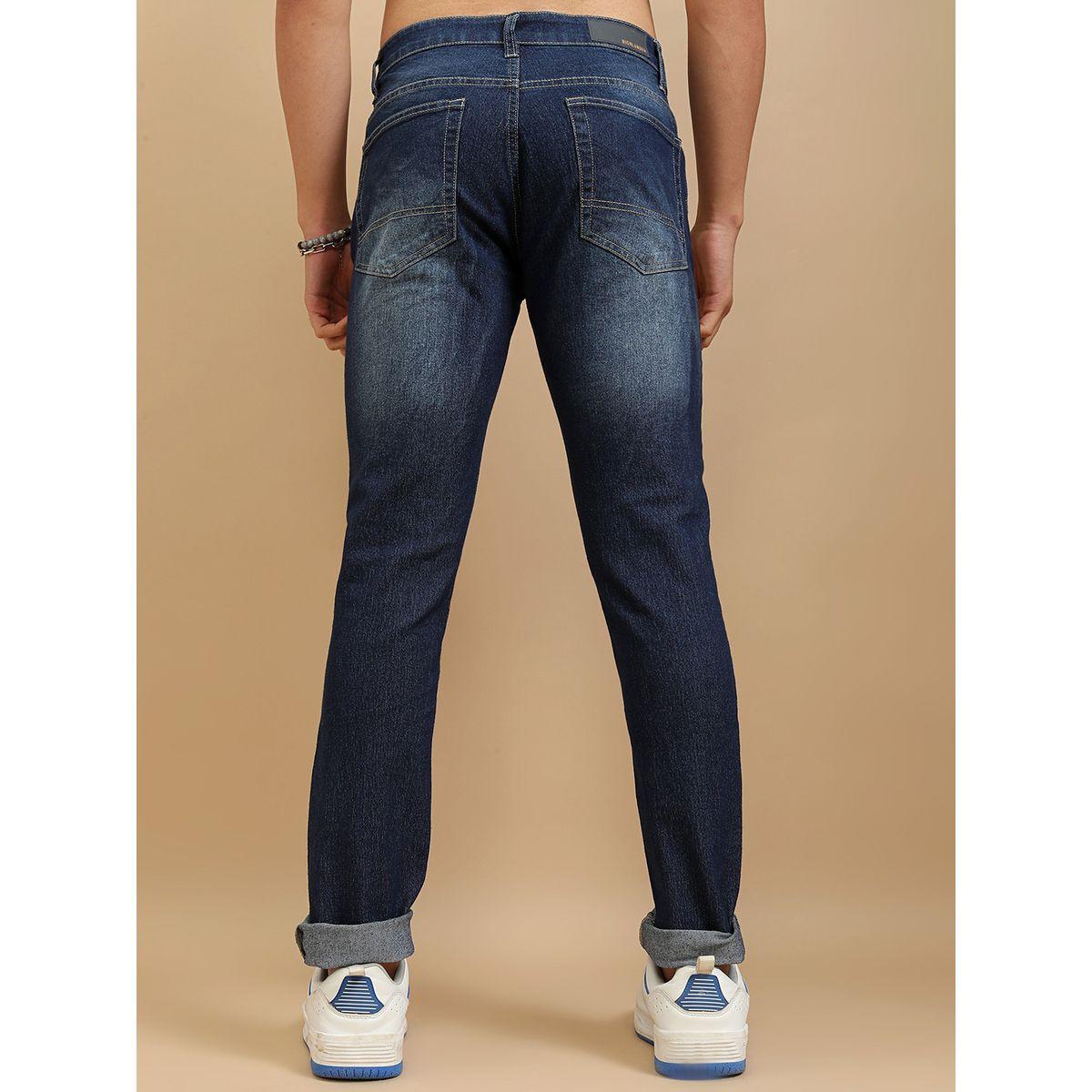 Highlander X Styli Mid Rise Slim Fit Faded Jeans with Distress Detail-men-clothing-bottoms-jeans-image-3