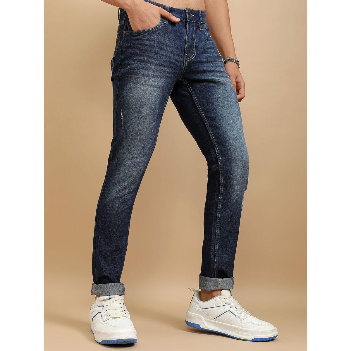 Highlander X Styli Mid Rise Slim Fit Faded Jeans with Distress Detail-men-clothing-bottoms-jeans-image-6