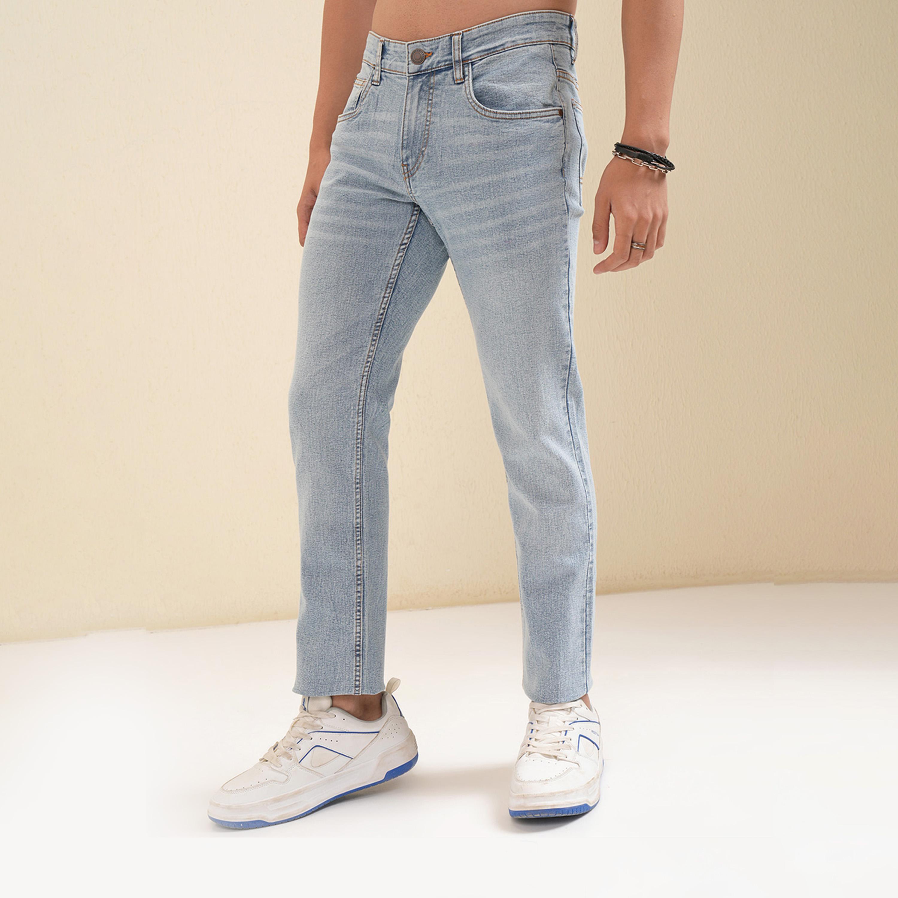 هايلاندر × ستايلي - بنطال جينز متوسط الارتفاع وذو قصة ضيقة وقابل للتمدد-men-clothing-bottoms-jeans-image-4