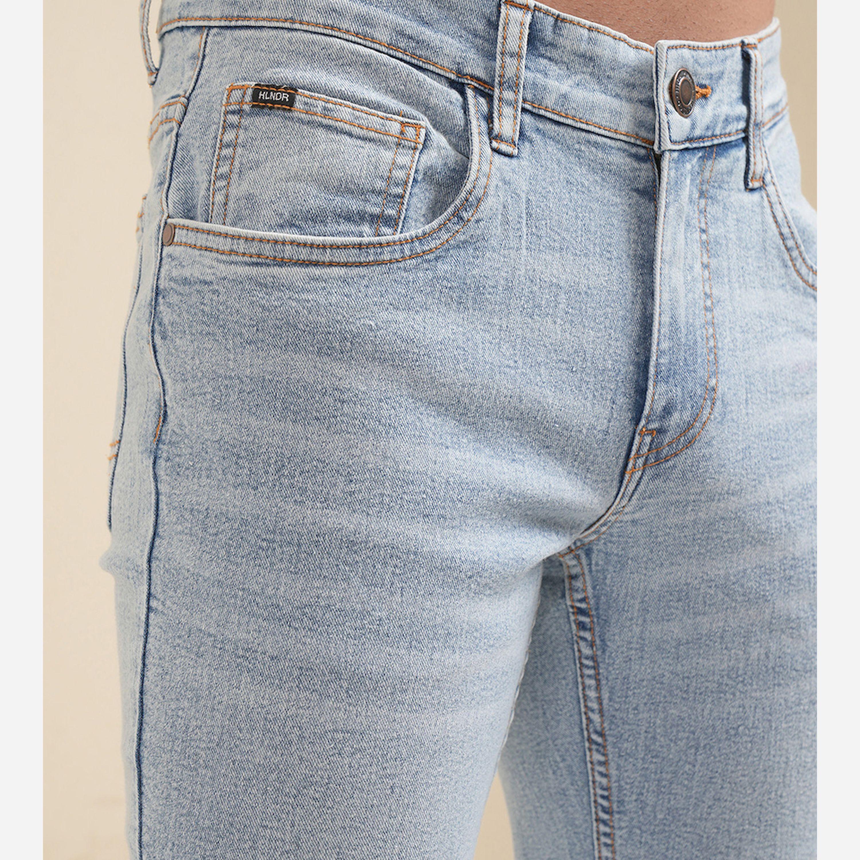 هايلاندر × ستايلي - بنطال جينز متوسط الارتفاع وذو قصة ضيقة وقابل للتمدد-men-clothing-bottoms-jeans-image-5