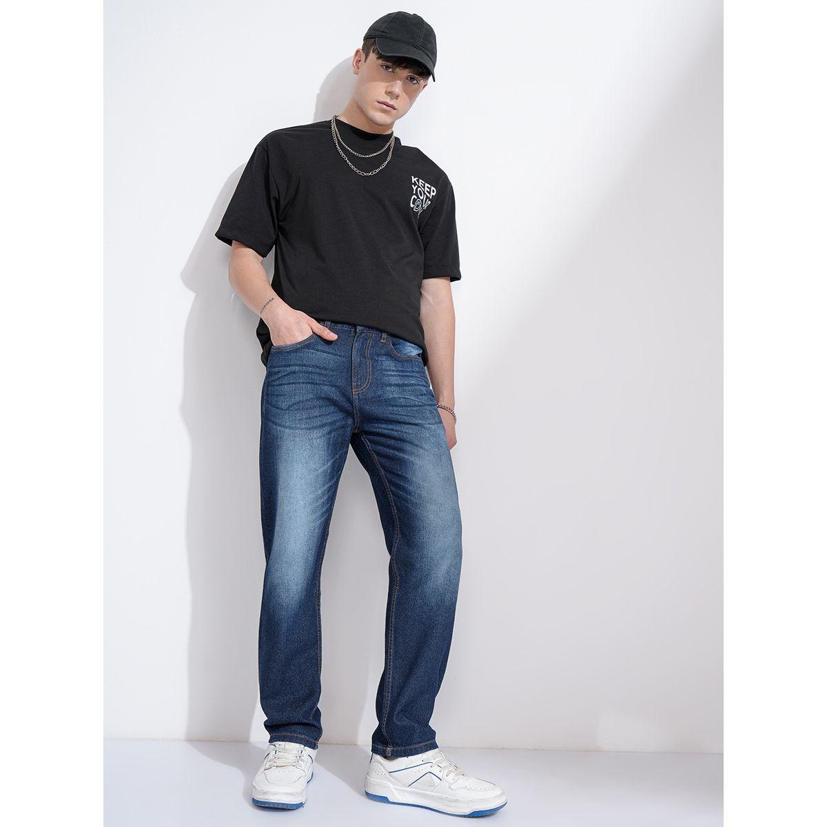 جينز بقصة مريحة وخصر متوسط هايلاندر × ستايلي-men-clothing-bottoms-jeans-image-2
