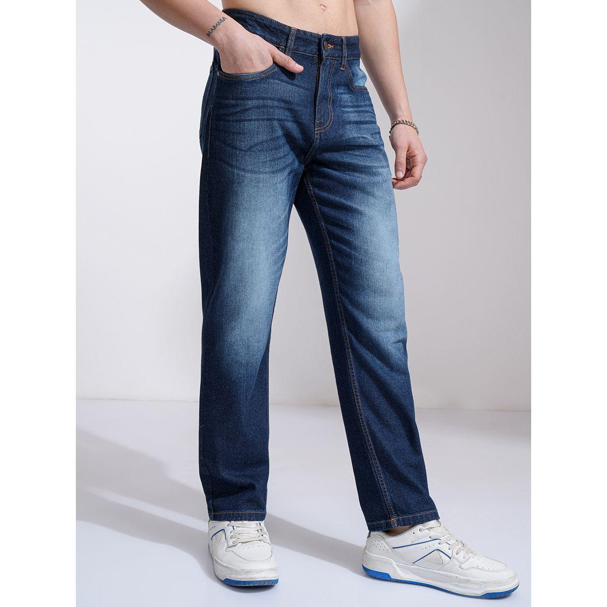 جينز بقصة مريحة وخصر متوسط هايلاندر × ستايلي-men-clothing-bottoms-jeans-image-6