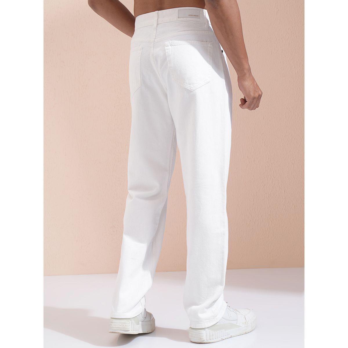 جينز بقصة مريحة وخصر متوسط هايلاندر × ستايلي-men-clothing-bottoms-jeans-image-3