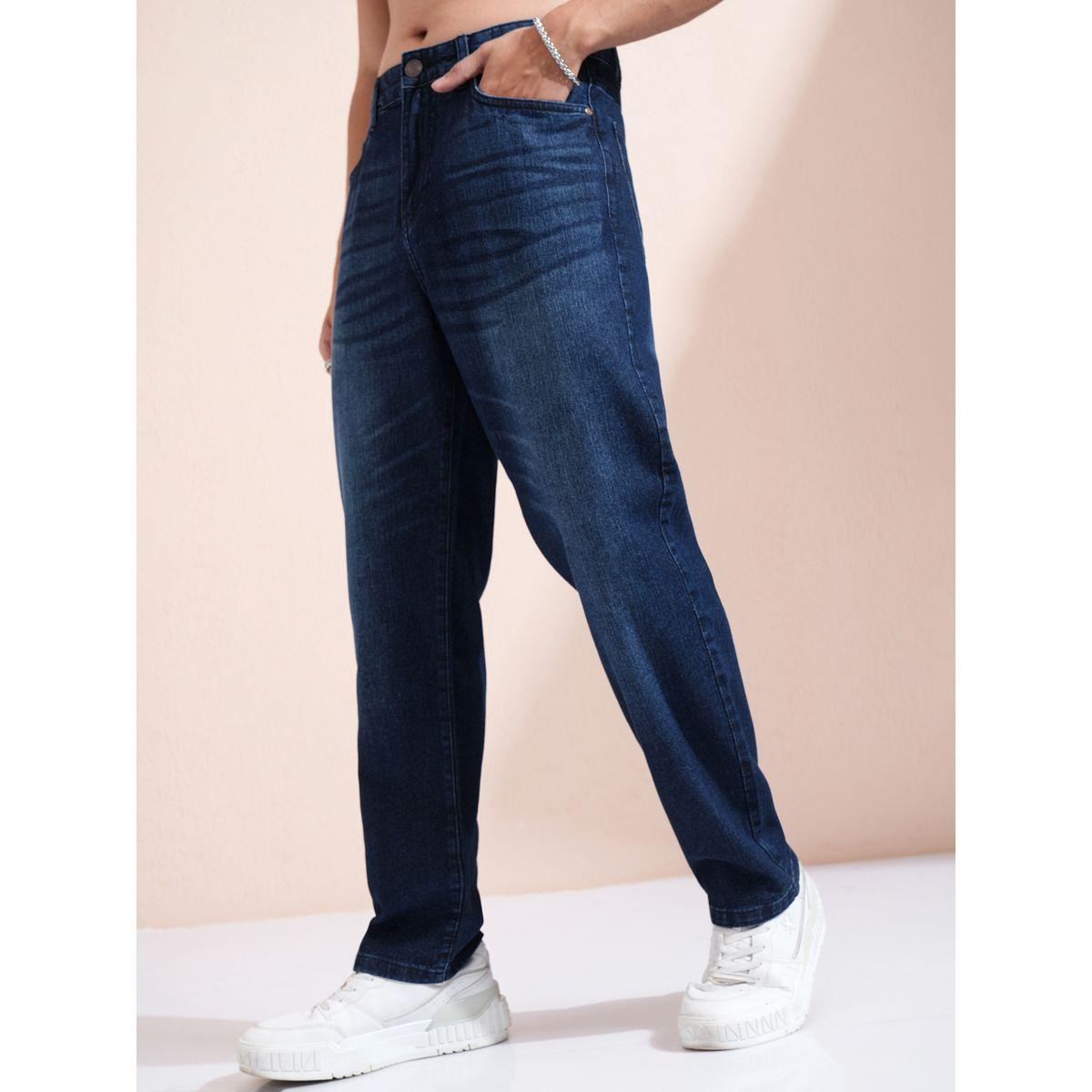 جينز بقصة أرجل مستقيمة وخصر متوسط هايلاندر × ستايلي-men-clothing-bottoms-jeans-image-4