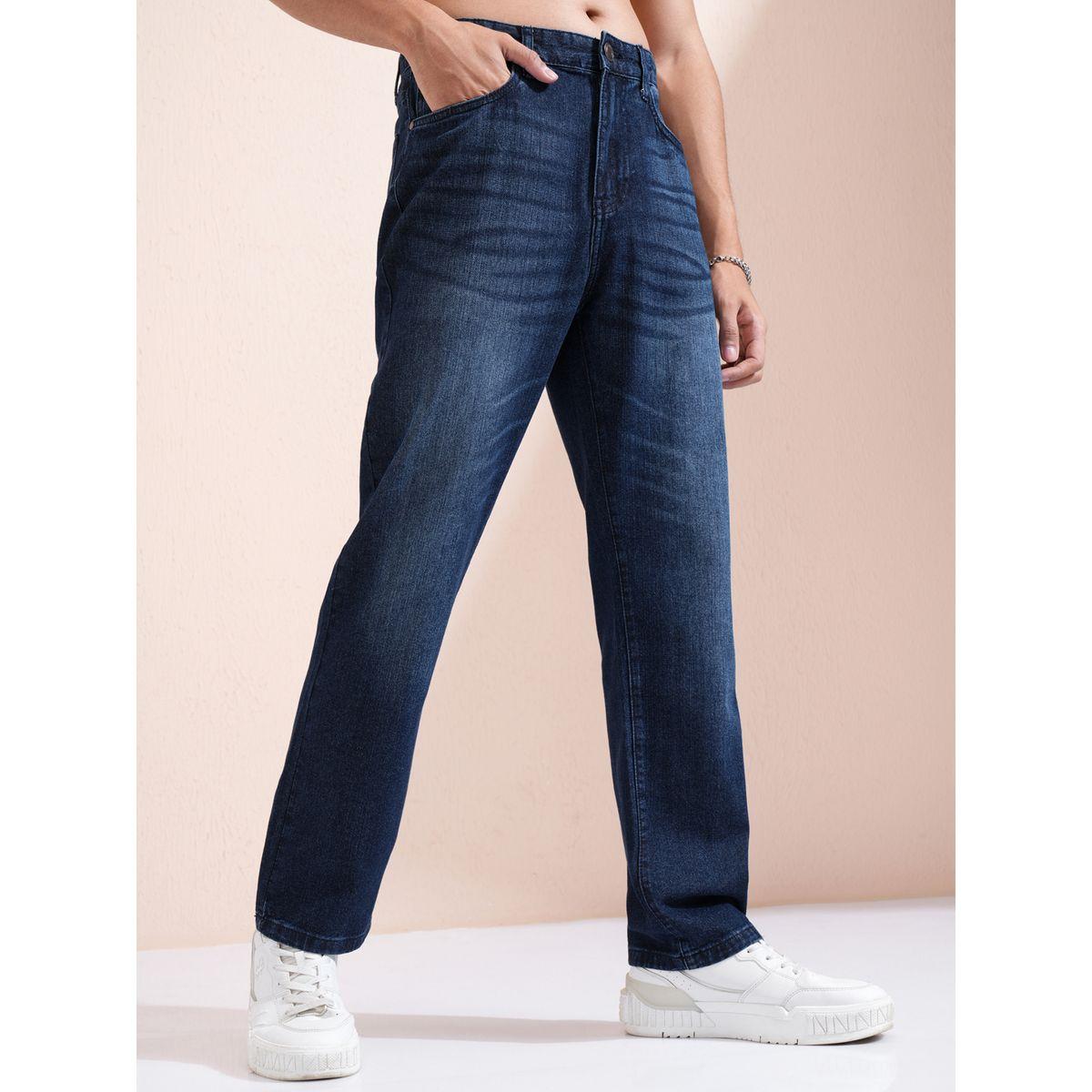 جينز بقصة أرجل مستقيمة وخصر متوسط هايلاندر × ستايلي-men-clothing-bottoms-jeans-image-6