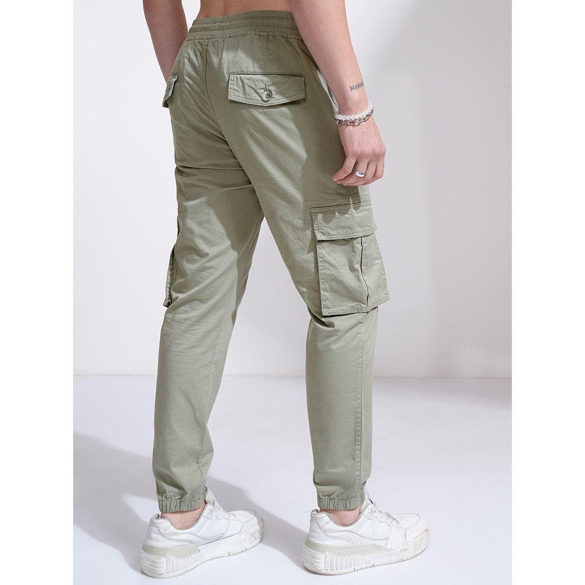 جوغر بقصة سليم فيت وخصر متوسط هايلاندر × ستايلي-men-clothing-bottoms-joggers-image-3