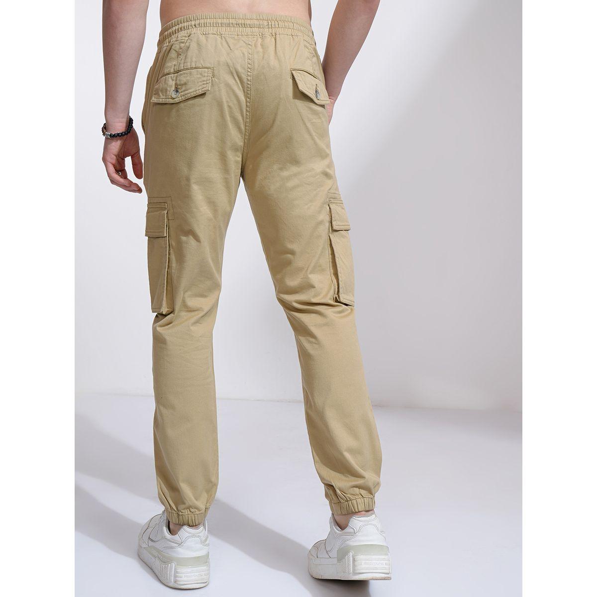 جوغر بقصة سليم فيت وخصر متوسط هايلاندر × ستايلي-men-clothing-bottoms-joggers-image-3
