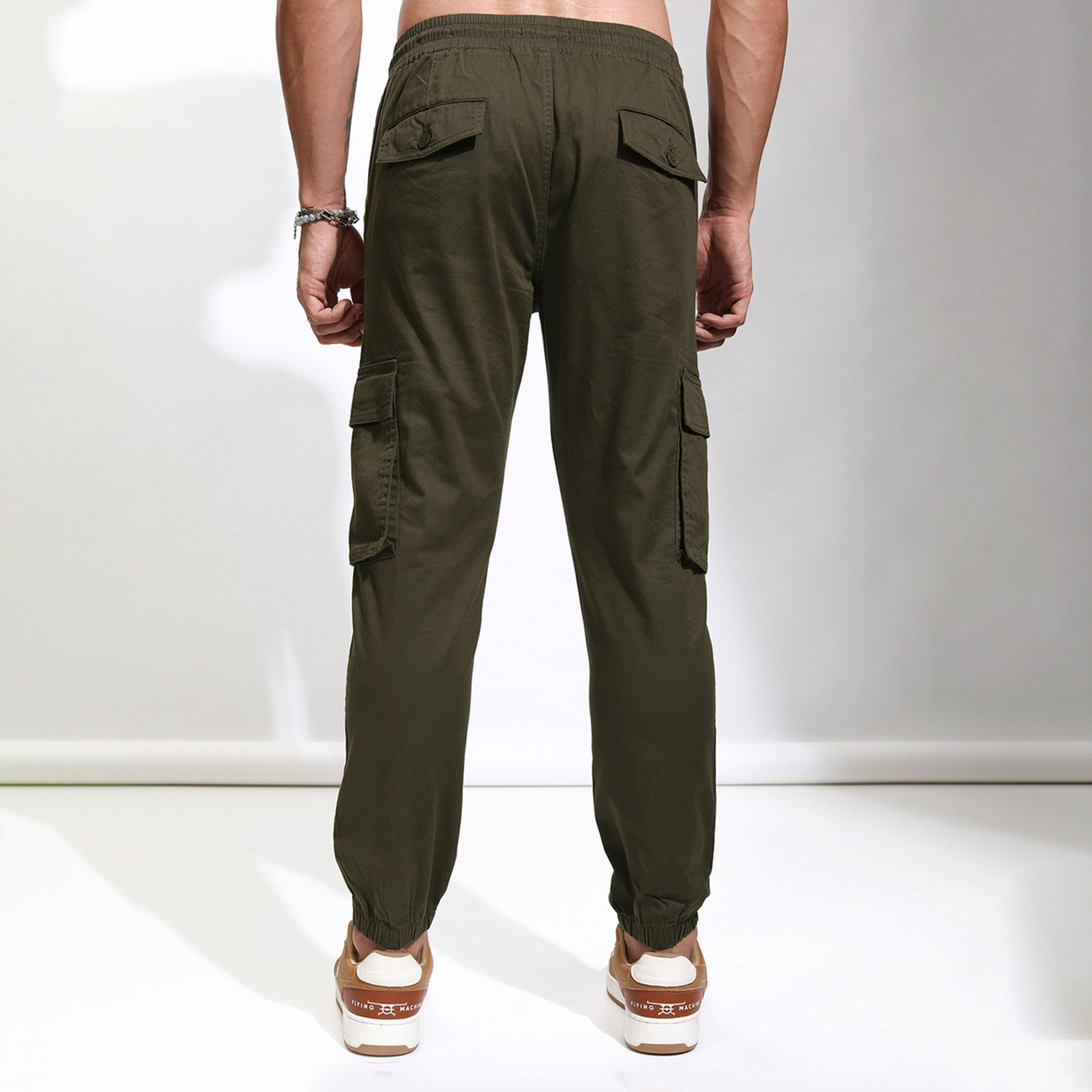هايلاندر × ستايلي-  بنطال رياضي بقصة ضيقة متوسط ​​الارتفاع-men-clothing-bottoms-joggers-image-3