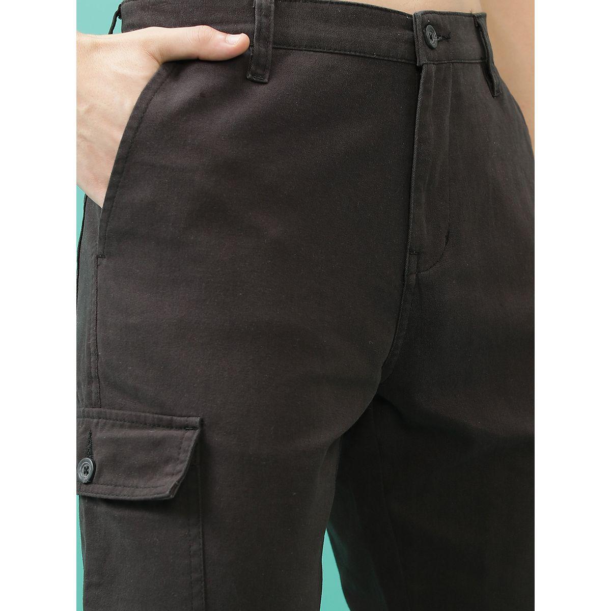 بنطال بقصة عادية وخصر متوسط مع جيوب كارجو هايلاندر × ستايلي-men-clothing-bottoms-trousersandchinos-trousers-image-5