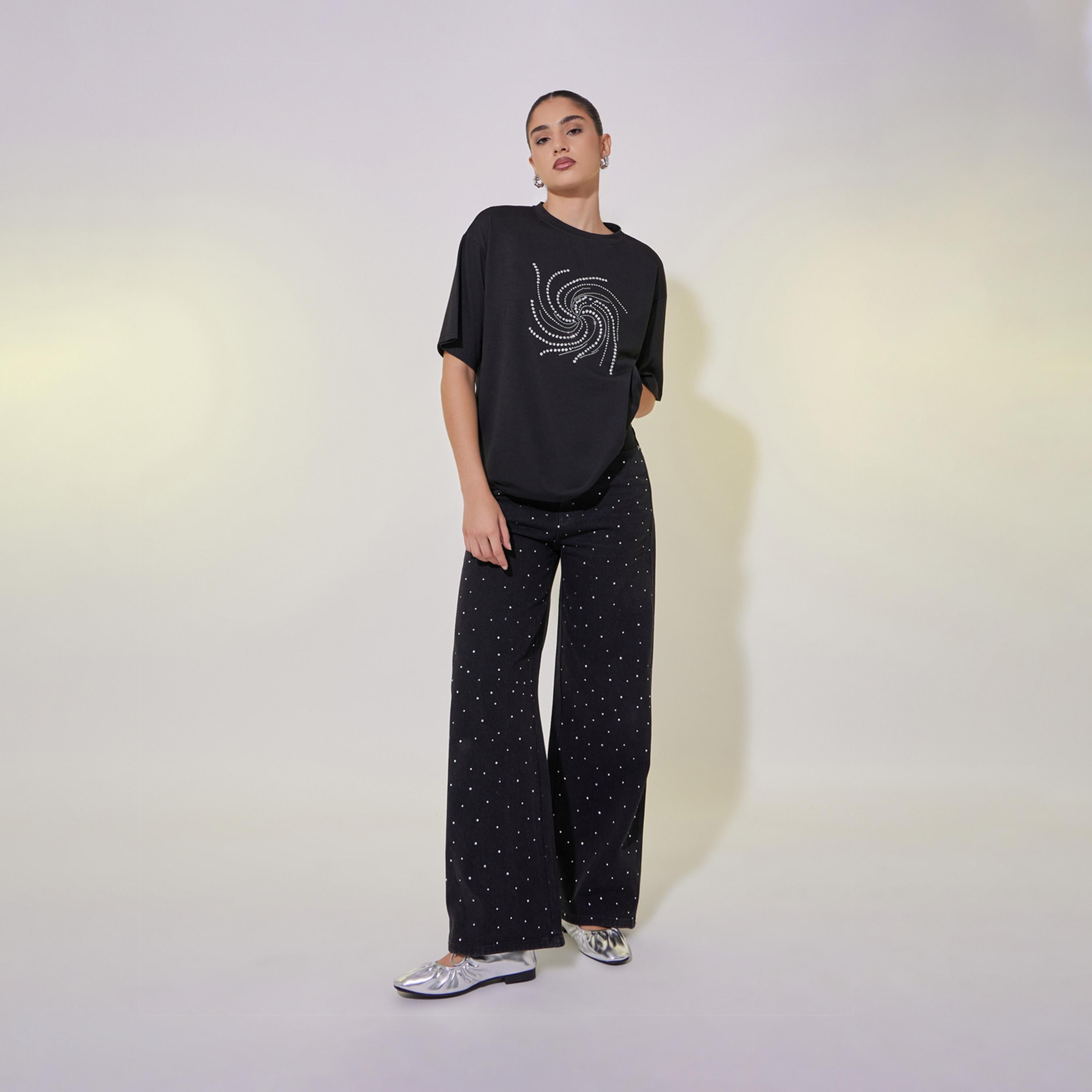 Take Two Embellished Relaxed Fit T-Shirt-women-clothing-tshirts-image-3
