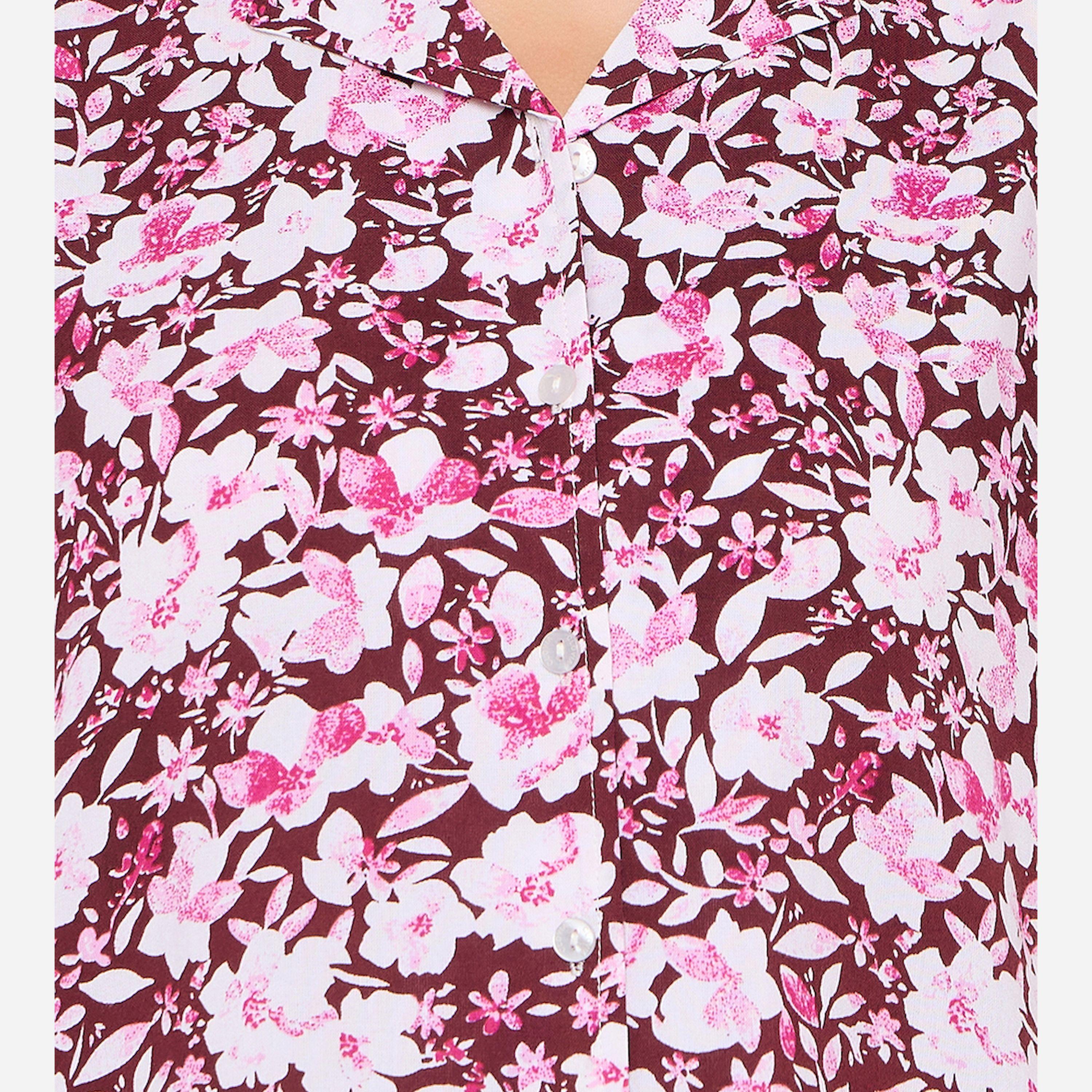 كلوفيا × ستايلي - طقم بيجامة مكون من قميص وشورت بطبعة زهور-women-clothing-nightwear-pyjamas-shortsets-image-6