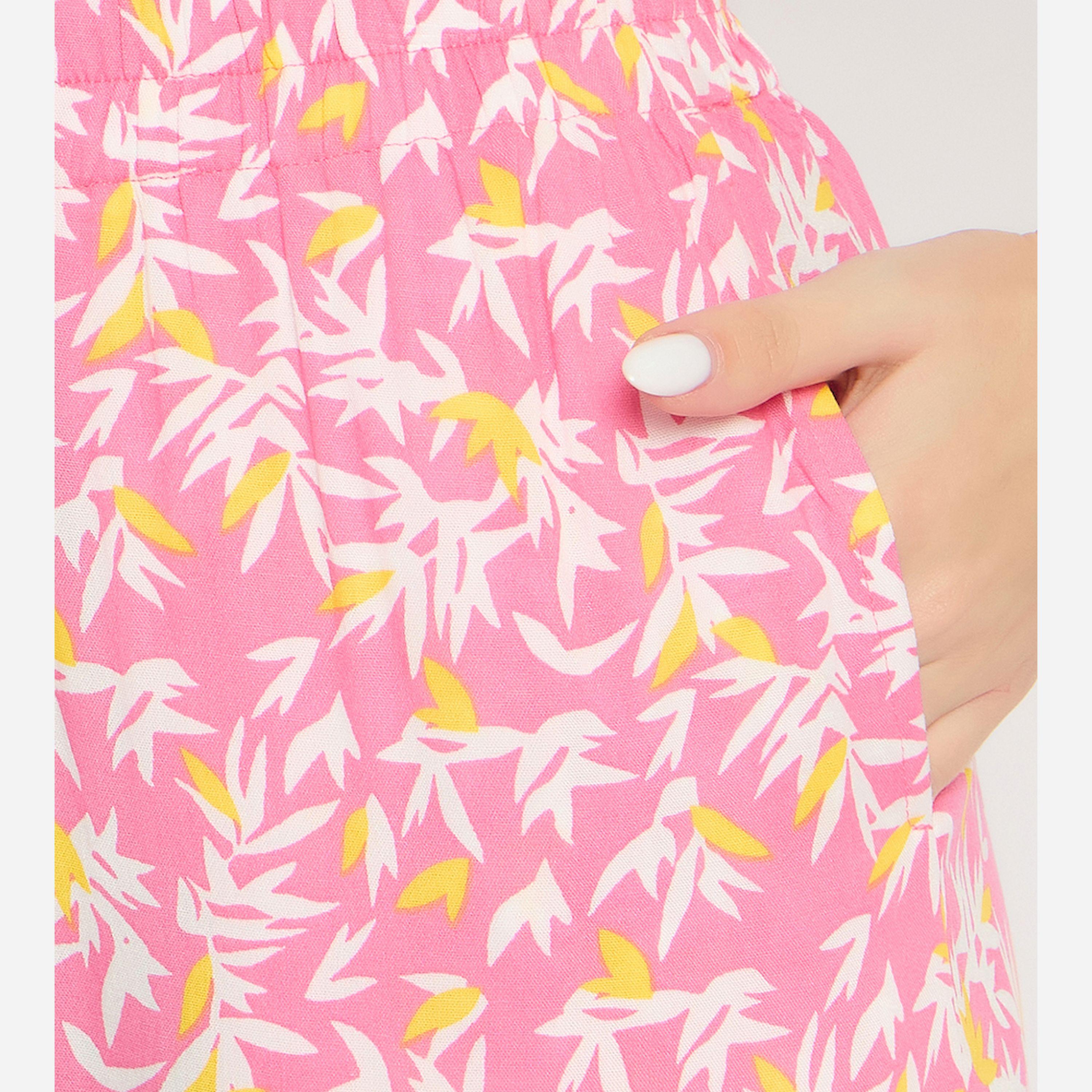 Clovia X Styli Printed Round Neck Top And Pyjama Set-women-clothing-nightwear-pyjamas-longsets-image-7