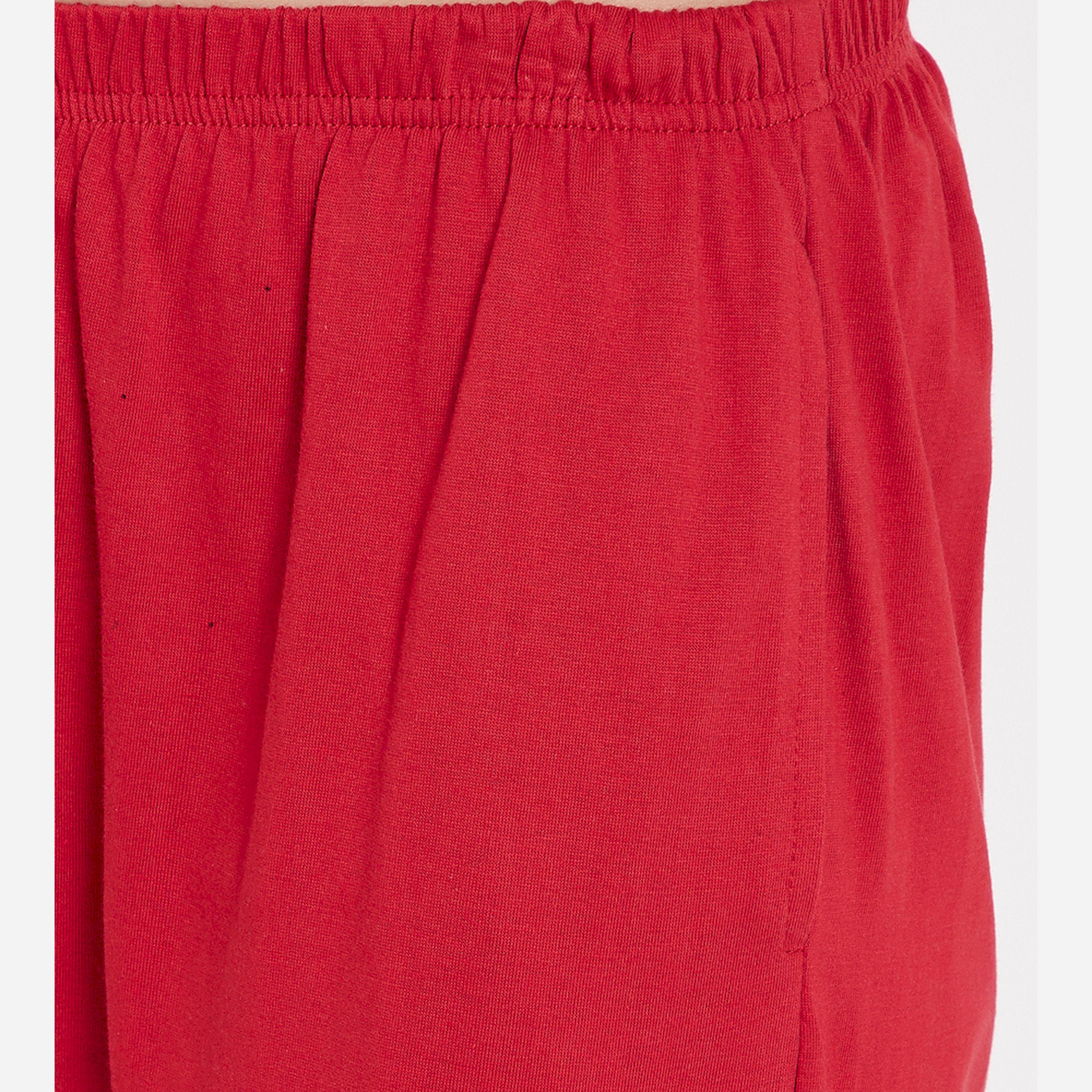 كلوفيا × ستايلي - بيجامة سادة مستقيمة مع حزام خصر مطاطي-women-clothing-nightwear-pyjamas-bottoms-image-1