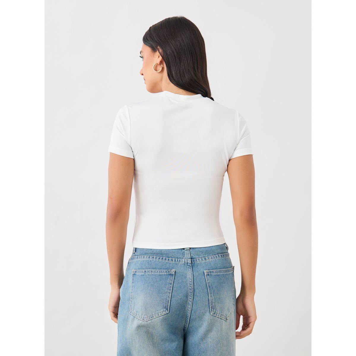 Styli Movie Snacks Graphic Print Short Sleeve Fitted T-Shirt-women-clothing-tshirts-image-4