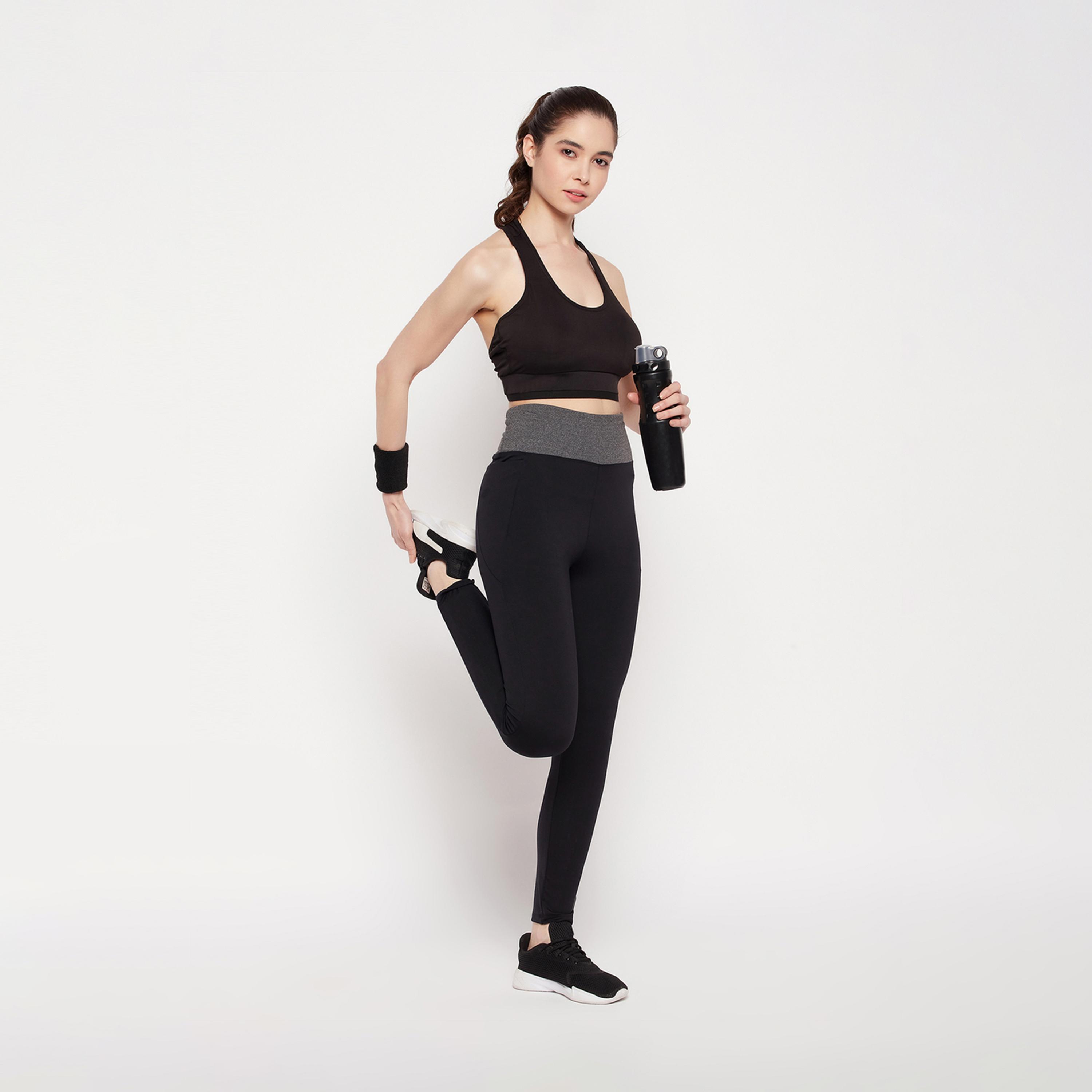 كلوفيا × ستايلي - فيزون بخصر مرتفع مطبوع-women-clothing-sportswearandactivewear-bottoms-image-1