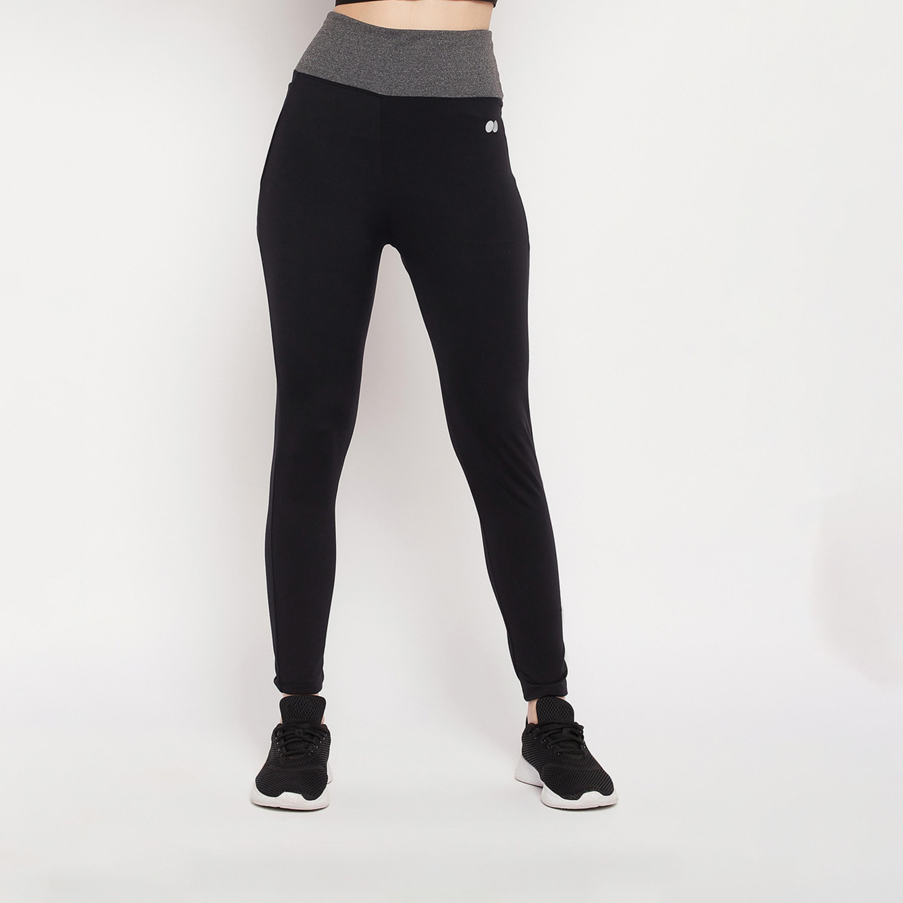 Clovia X Styli High Rise Printed Waistband Tights-women-clothing-sportswearandactivewear-bottoms-image-2