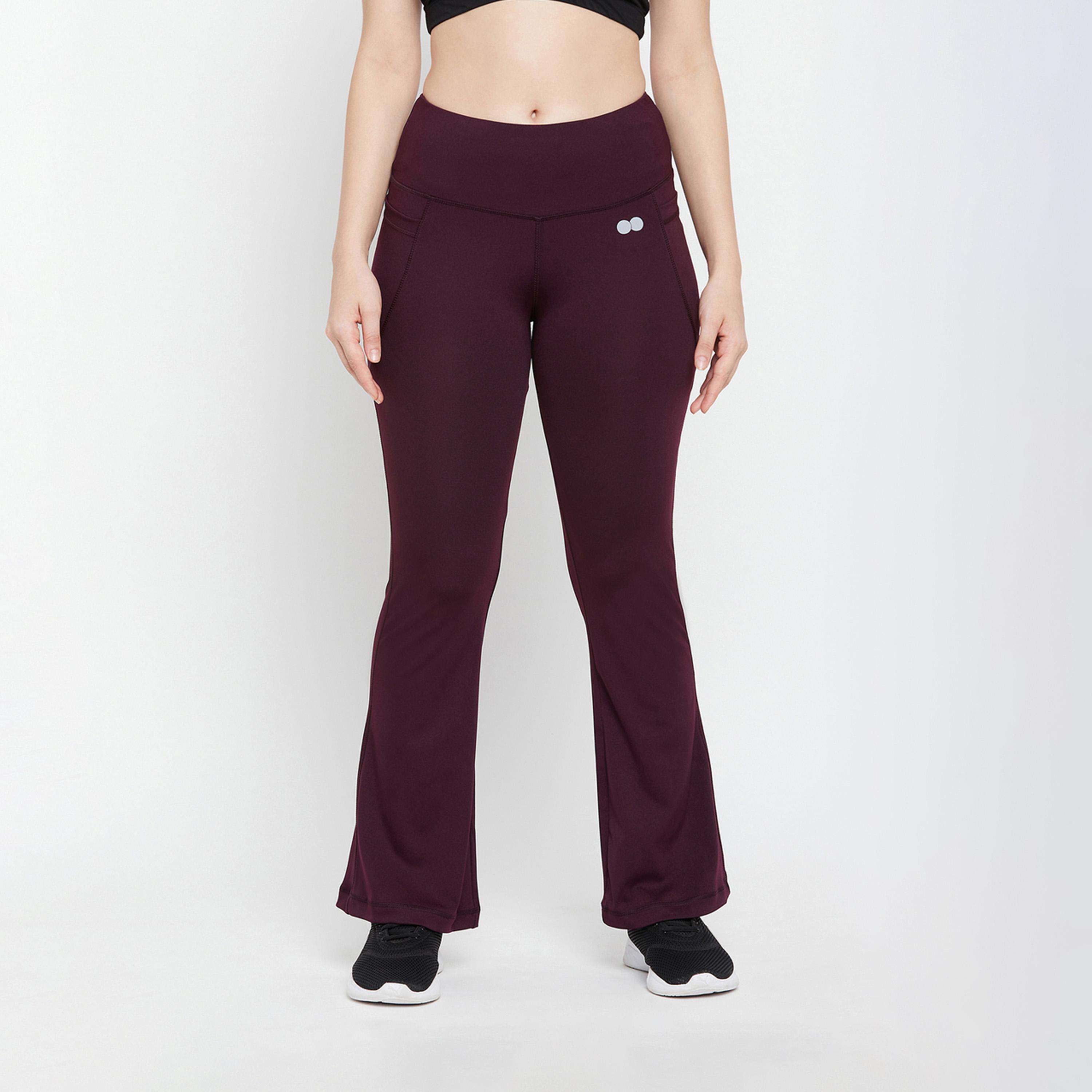 كلوفيا × ستايلي - بنطال يوغا مريح وواسع بخصر مرتفع-women-clothing-sportswearandactivewear-bottoms-image-2