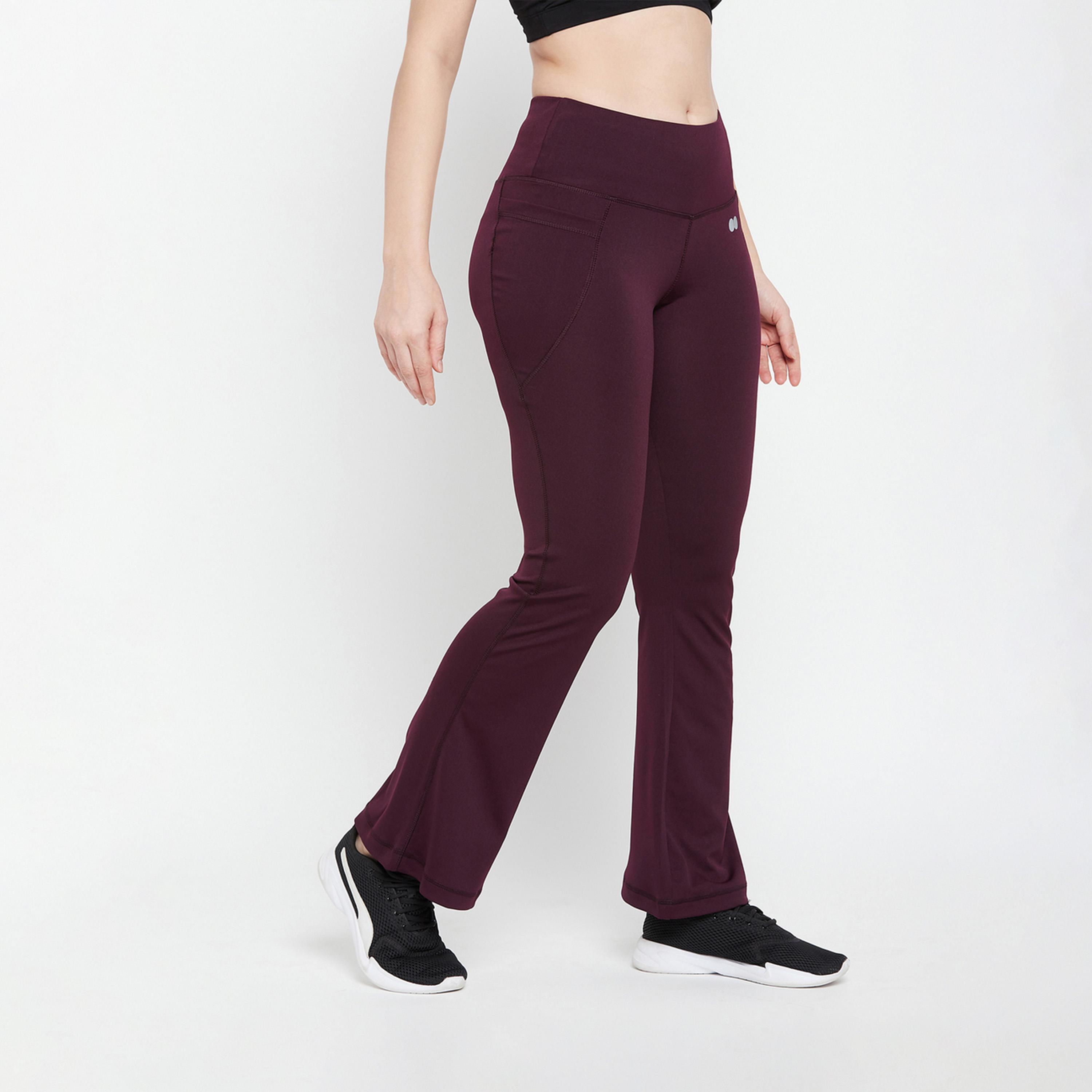 كلوفيا × ستايلي - بنطال يوغا مريح وواسع بخصر مرتفع-women-clothing-sportswearandactivewear-bottoms-image-4