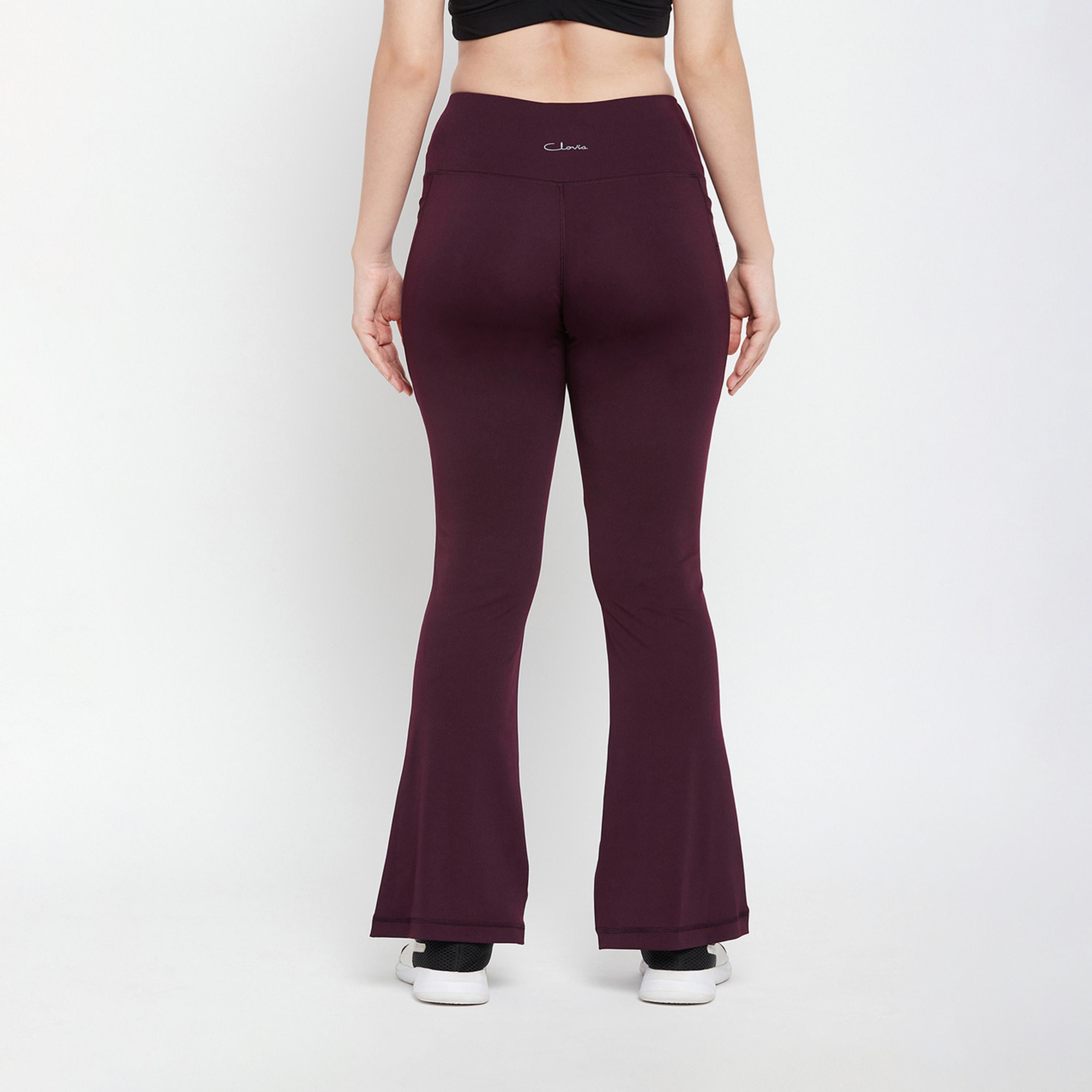 كلوفيا × ستايلي - بنطال يوغا مريح وواسع بخصر مرتفع-women-clothing-sportswearandactivewear-bottoms-image-5