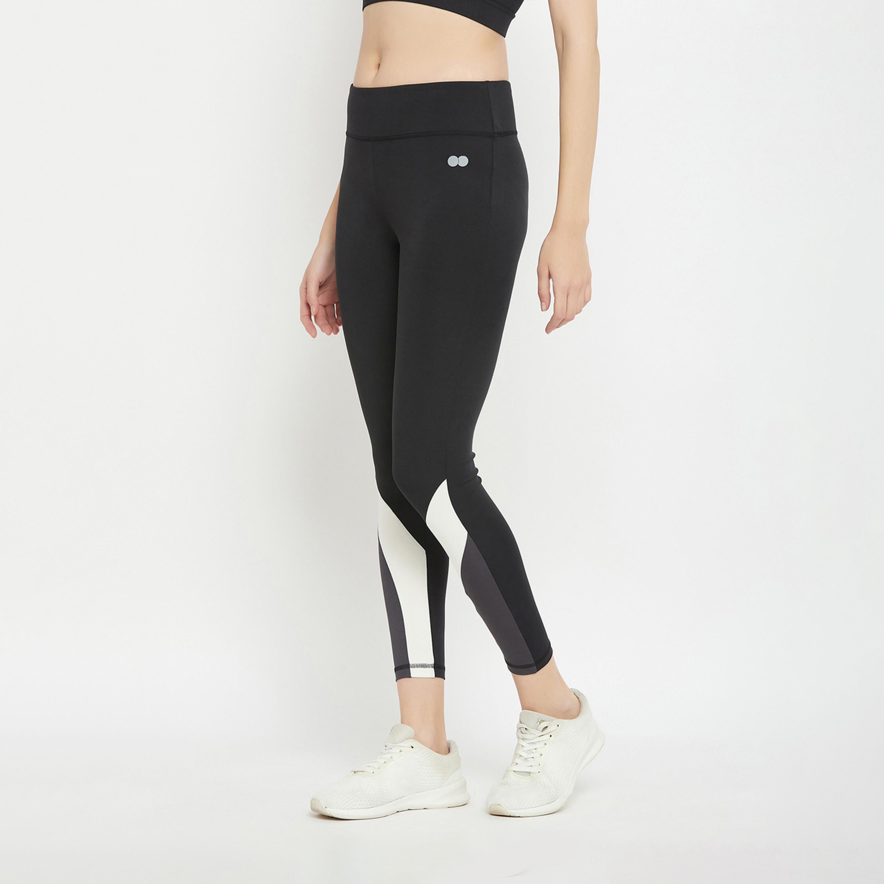 Clovia X Styli High Rise Tights With Printed Panel Detail-women-clothing-sportswearandactivewear-bottoms-image-3