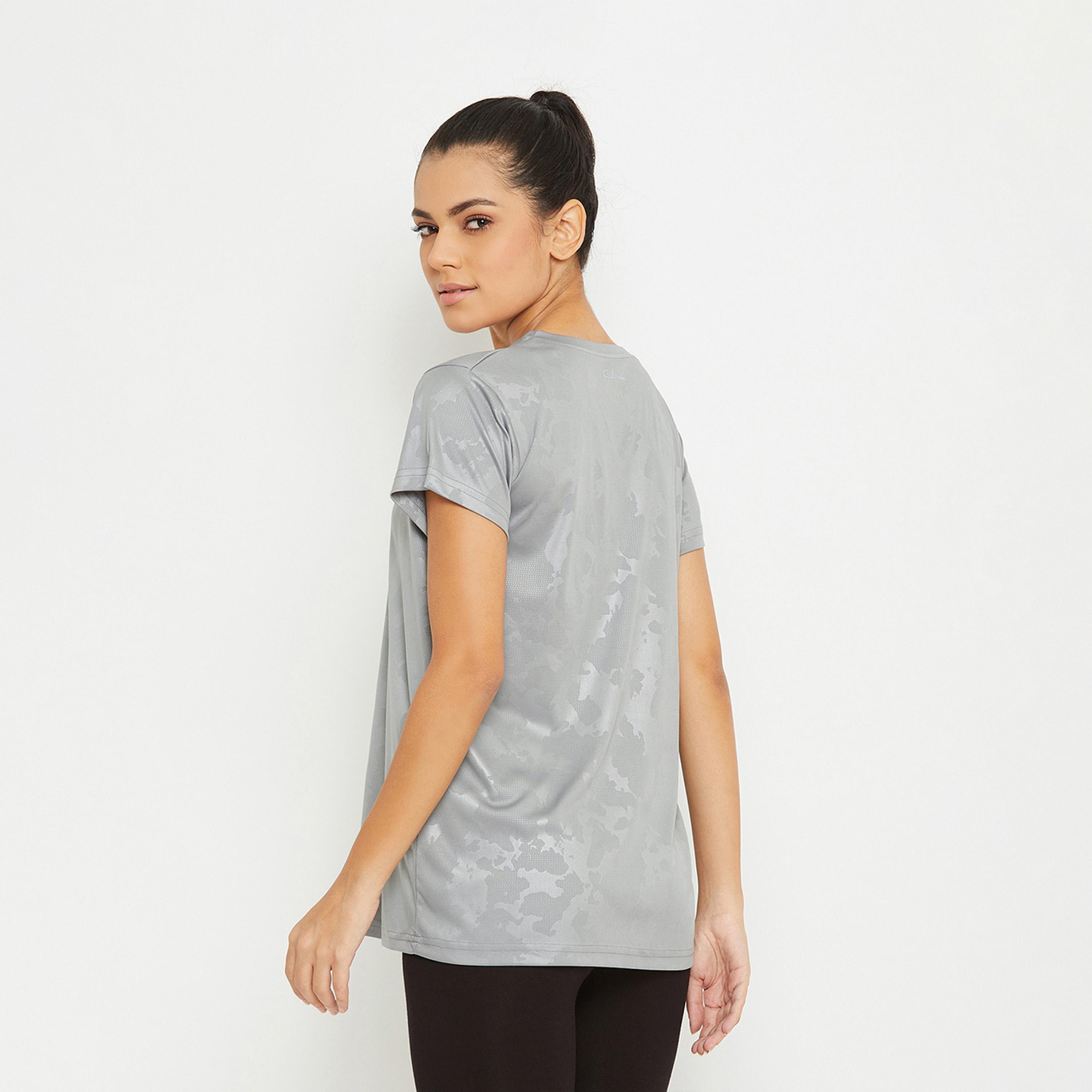 Clovia X Styli Camouflage Printed Short Sleeve T-Shirt-sports-women-clothing-tshirtsandvests-image-5