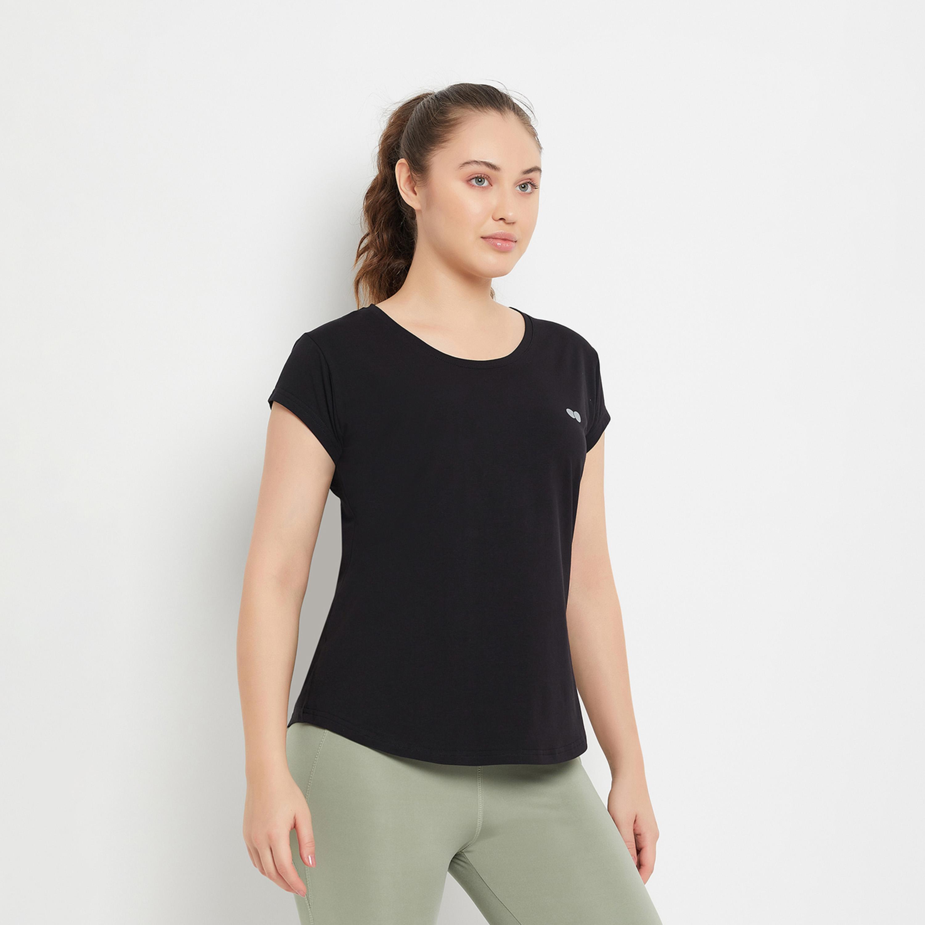كلوفيا × ستايلي - تي شيرت مريح بأكمام قصيرة-sports-women-clothing-tshirtsandvests-image-3