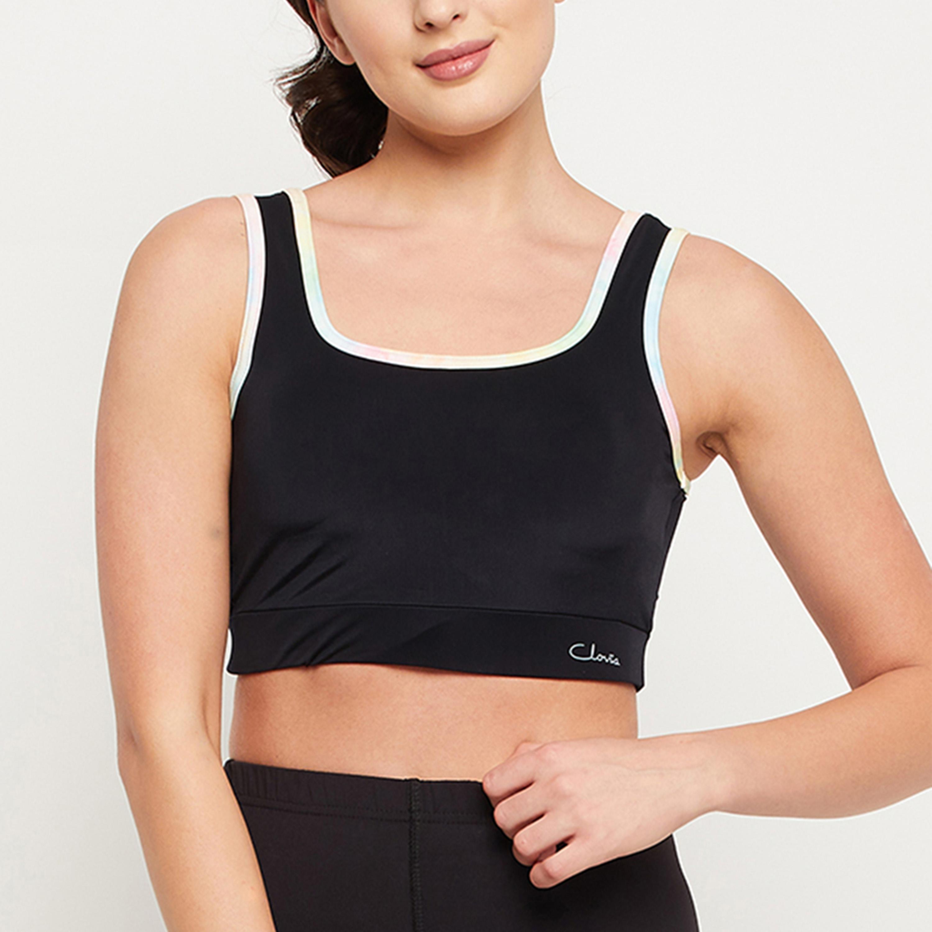 Clovia X Styli Medium Impact Padded Sports Bra With Removable Cups-women-clothing-sportswearandactivewear-sportsbras-image-1