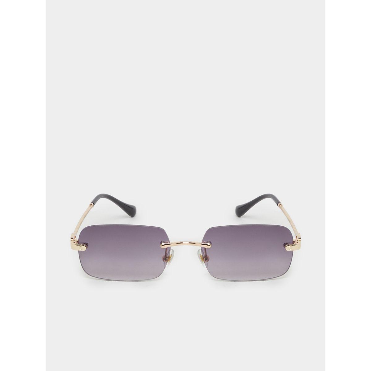 Styli Rimless Polarized Rectangle Sunglasses-women-sunglasses-image-1
