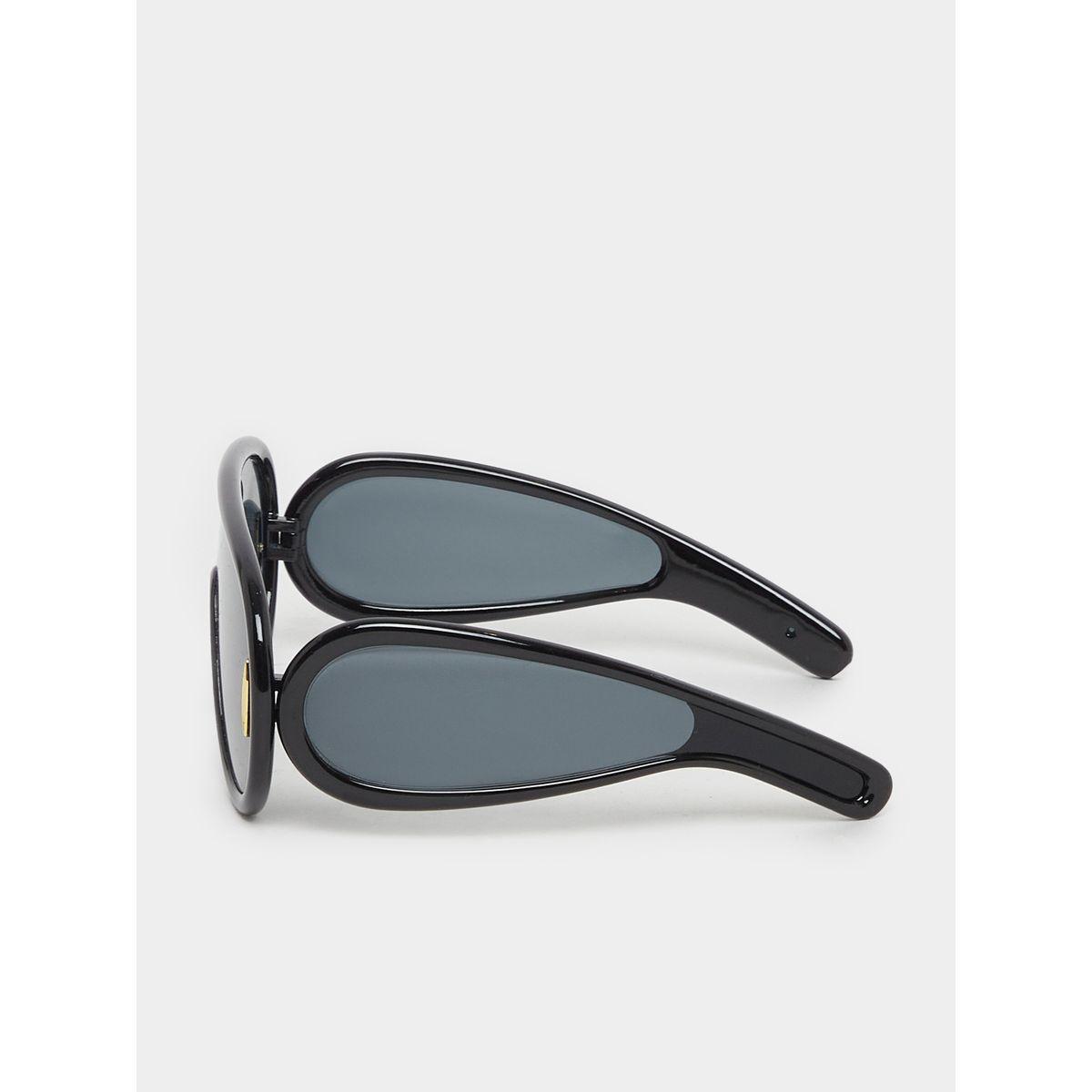 Styli Wide Arm Oversized Shield Sunglasses-women-sunglasses-image-4