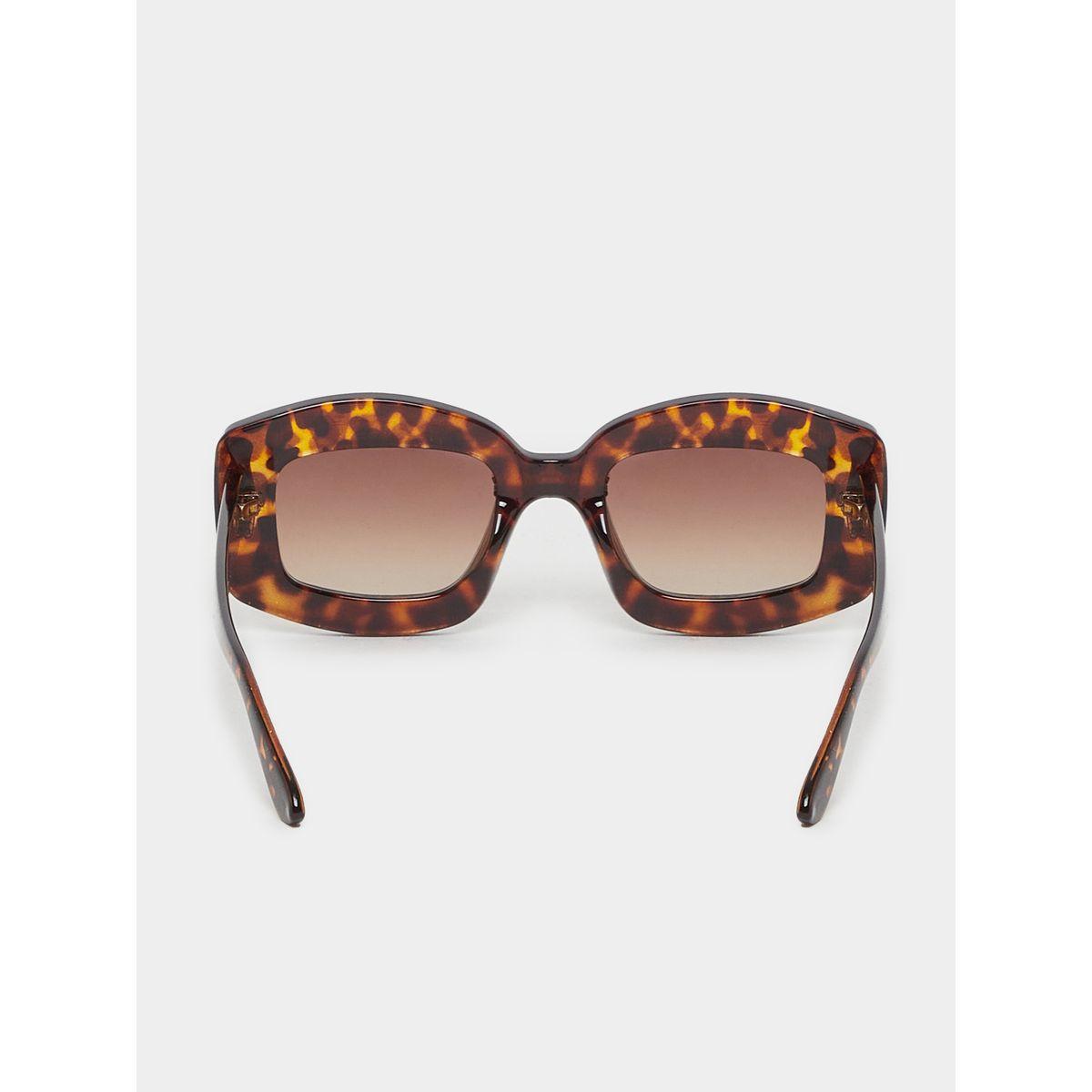 Styli Tortoiseshell Print Wayfarer Sunglasses-women-sunglasses-image-5