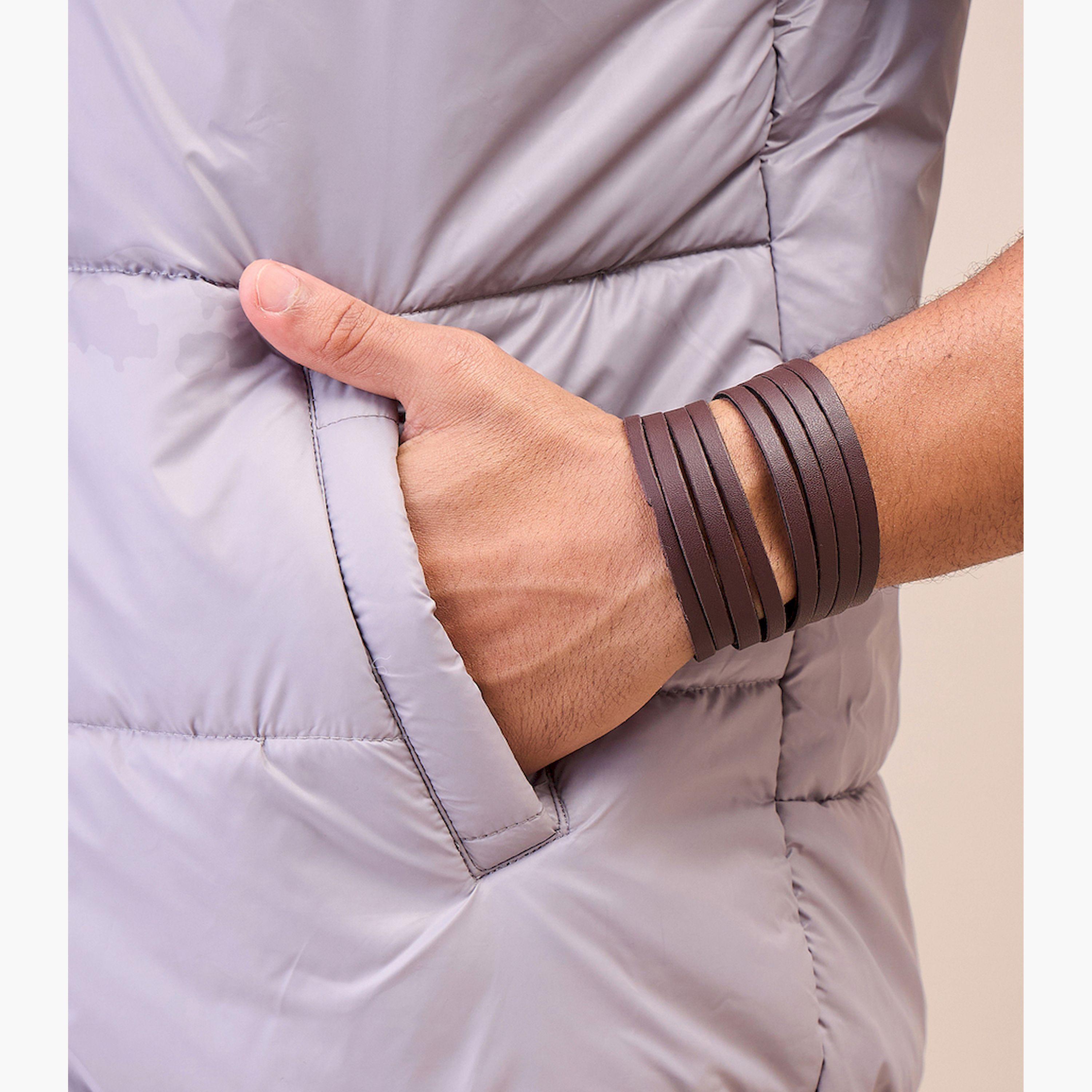 ماسكلن ساسافراس X ستايلي سترة بقلنسوة باللونين الرمادي والأبيض بدون أكمام-men-clothing-jacketsandblazers-jackets-image-5