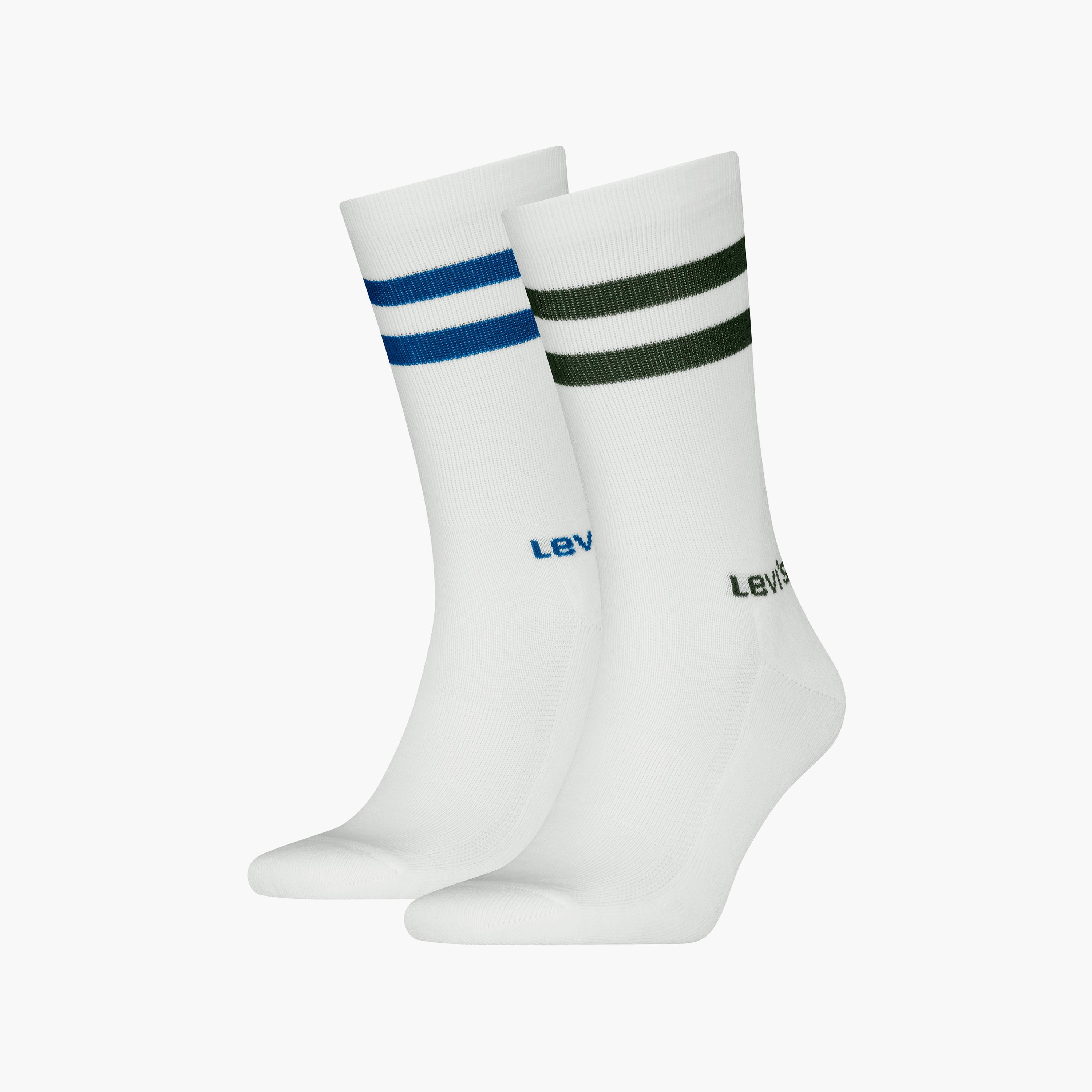 Levi's Pack of 2 Striped Crew Length Men's Socks-men-socks-image-7