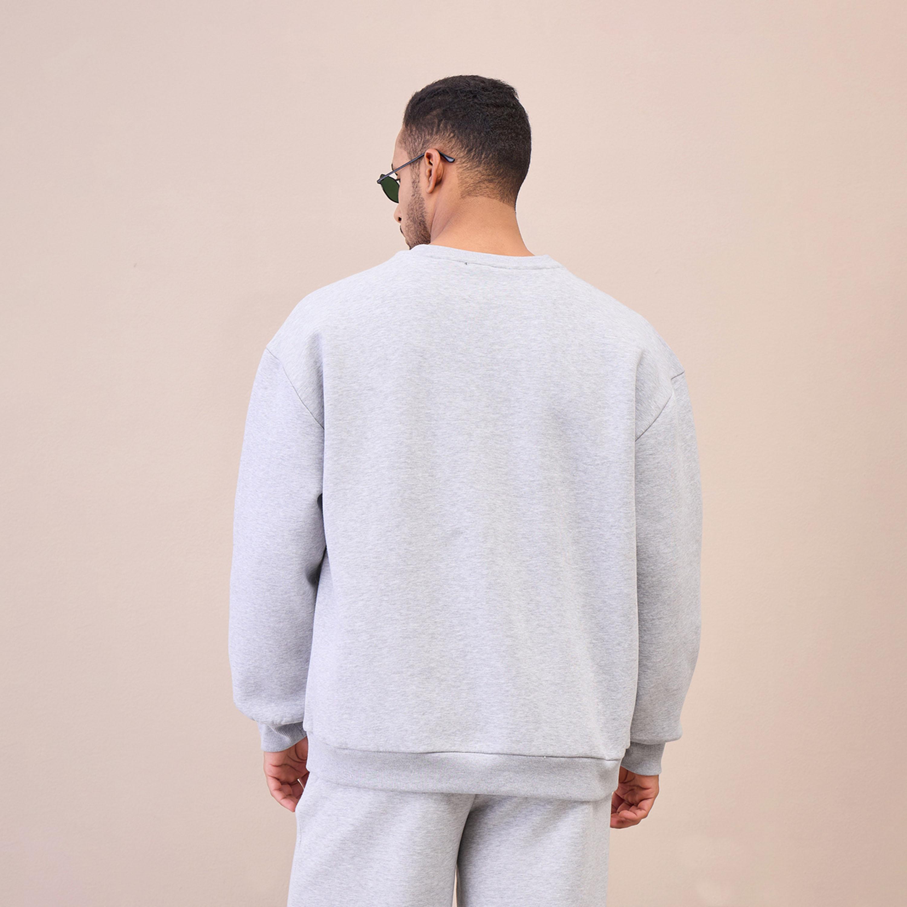 ماسكلن ساسافراس X ستايلي سترة رمادية كبيرة الحجم مطرزة-men-winterwear-hoodiesandsweatshirts-image-5